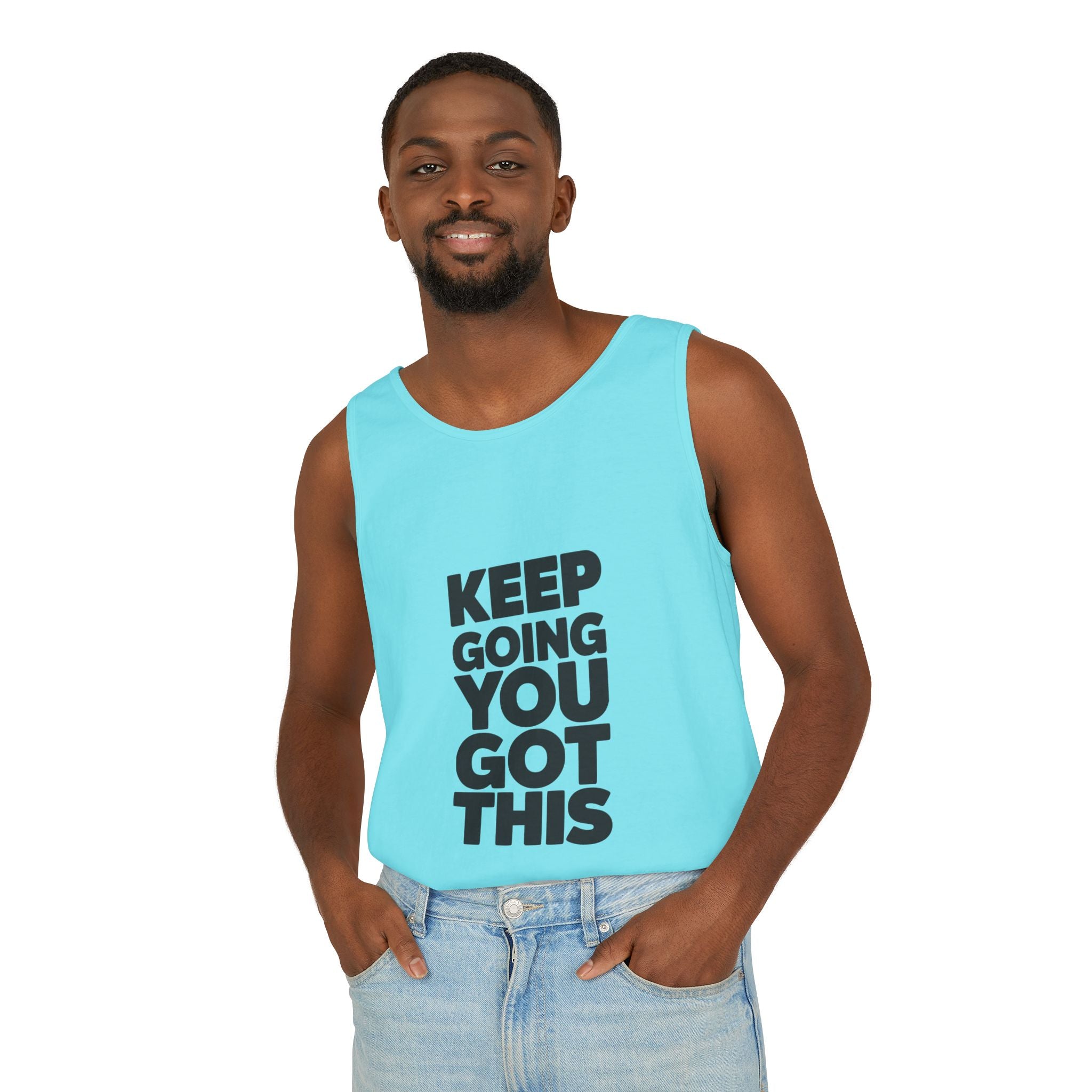 Keep Going You Got This Tank Top | Motivational Text Workout Shirt