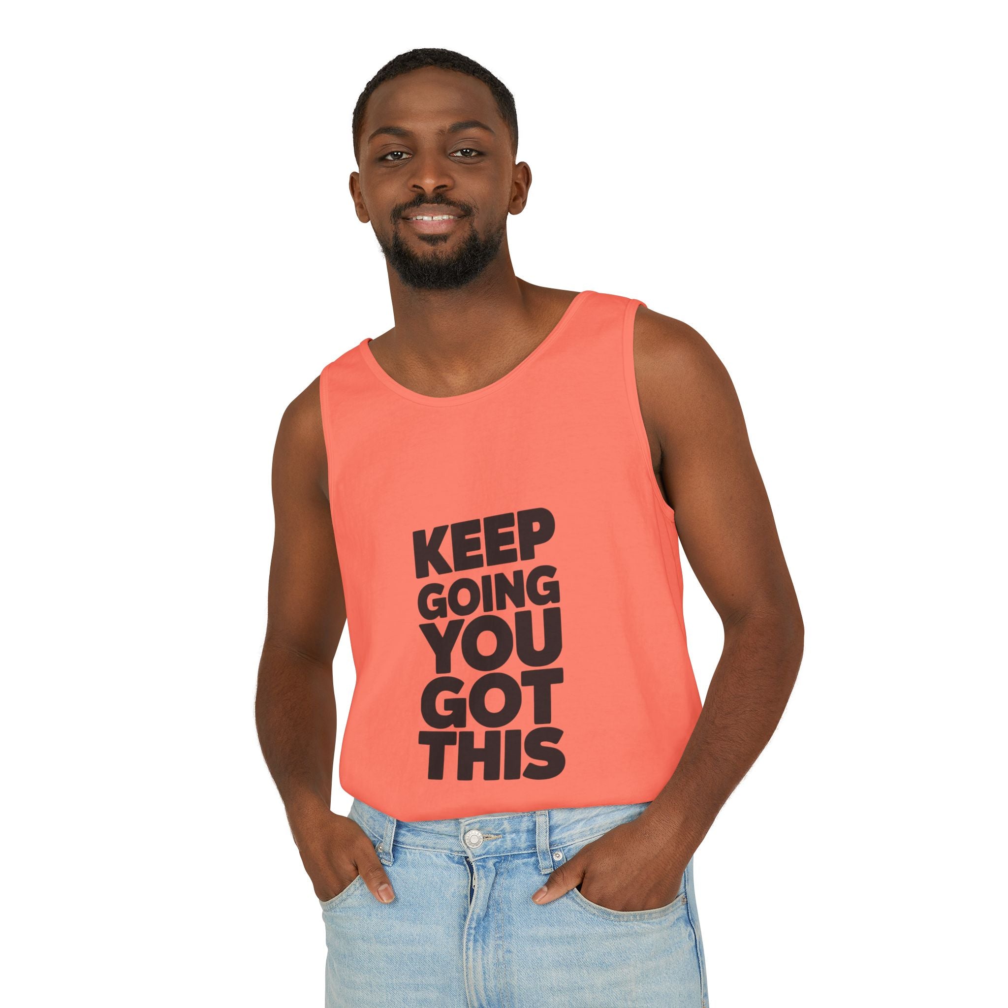 Keep Going You Got This Tank Top | Motivational Text Workout Shirt