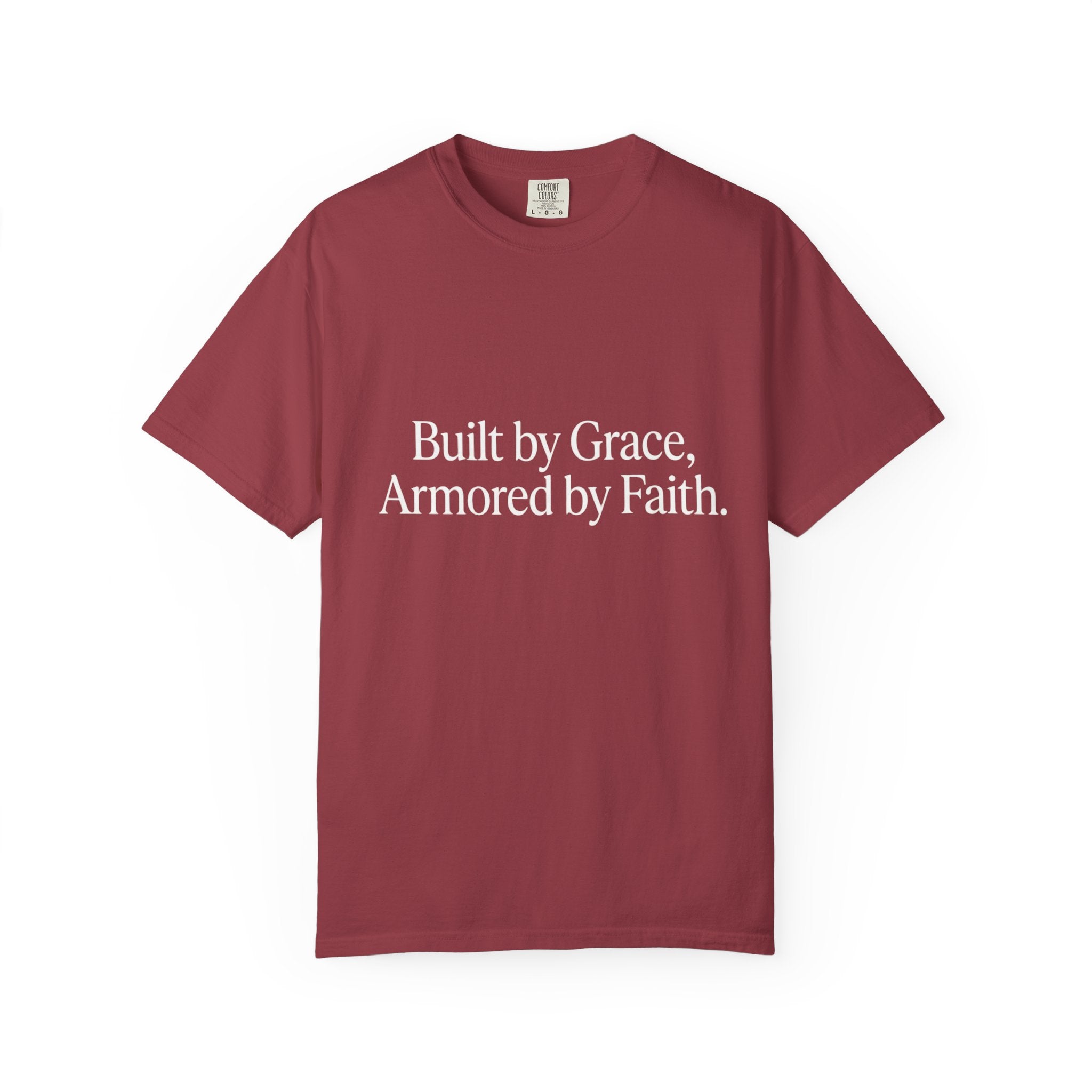 Built by Grace, Armored by Faith T‑Shirt