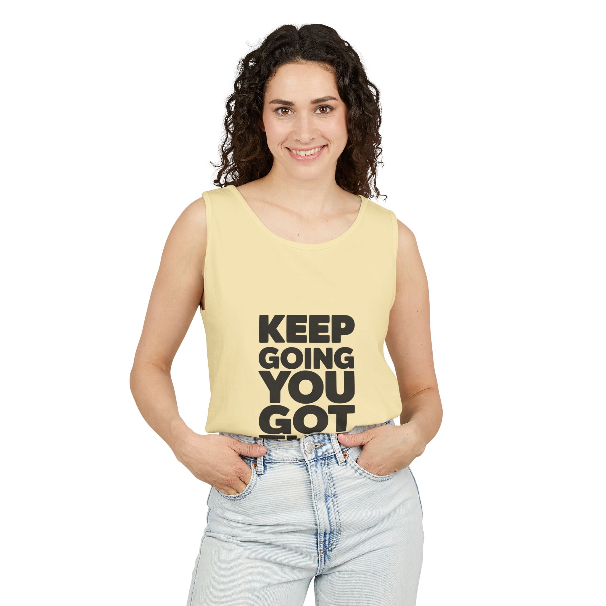 Keep Going You Got This Tank Top | Motivational Text Workout Shirt