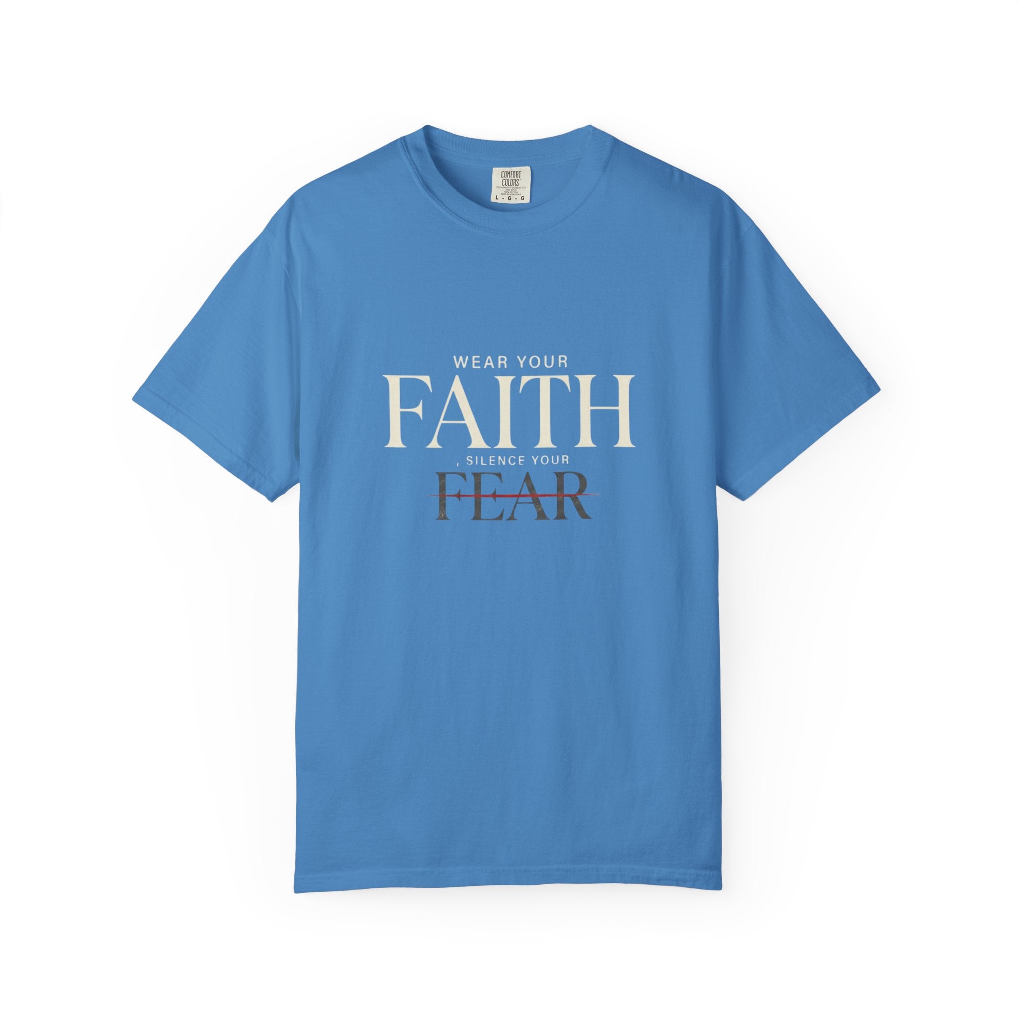 Faith Over Fear T-Shirt — Inspirational Christian Tee