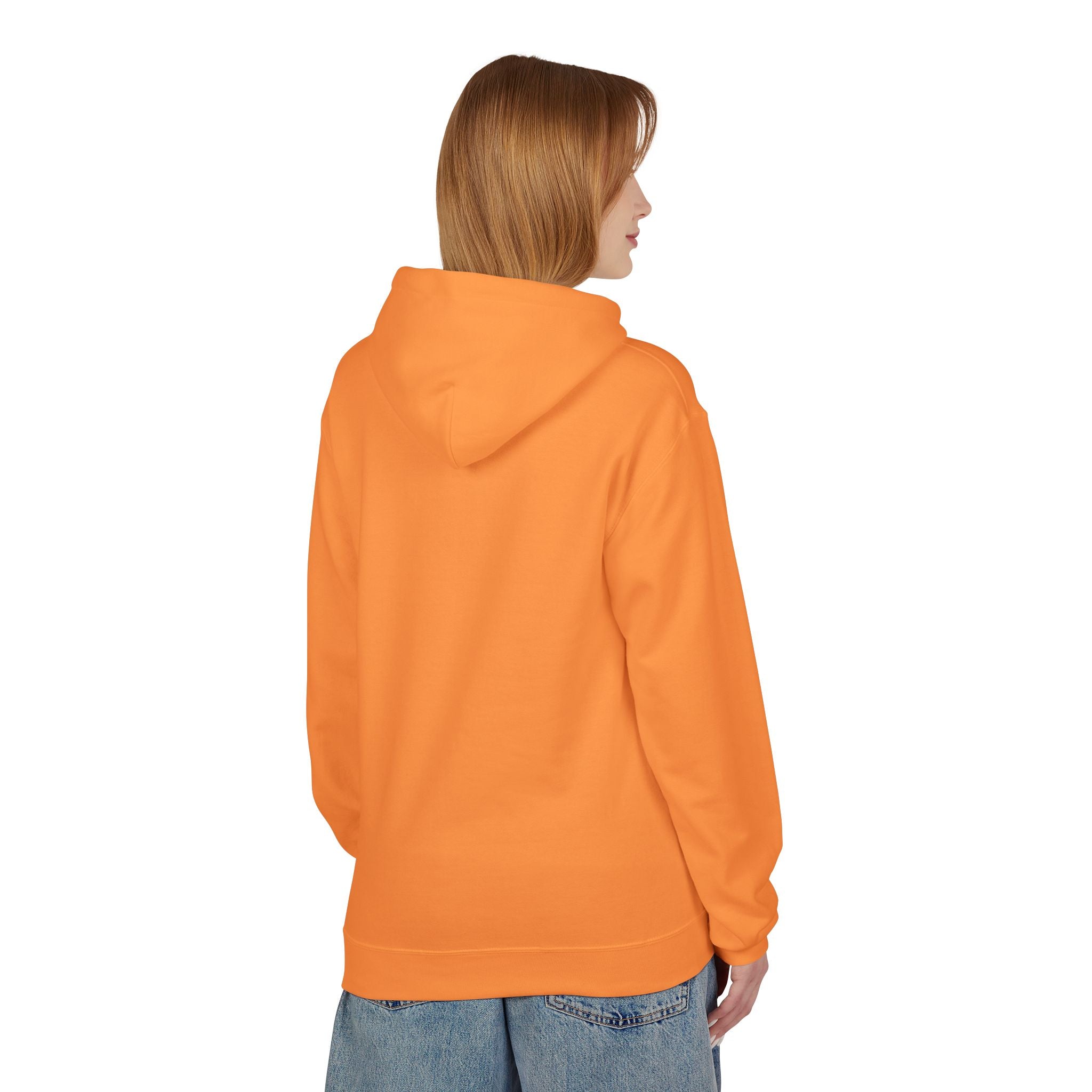 Neon Graffiti "Iron Heart" Hoodie — Streetwear Lightweight Pullover