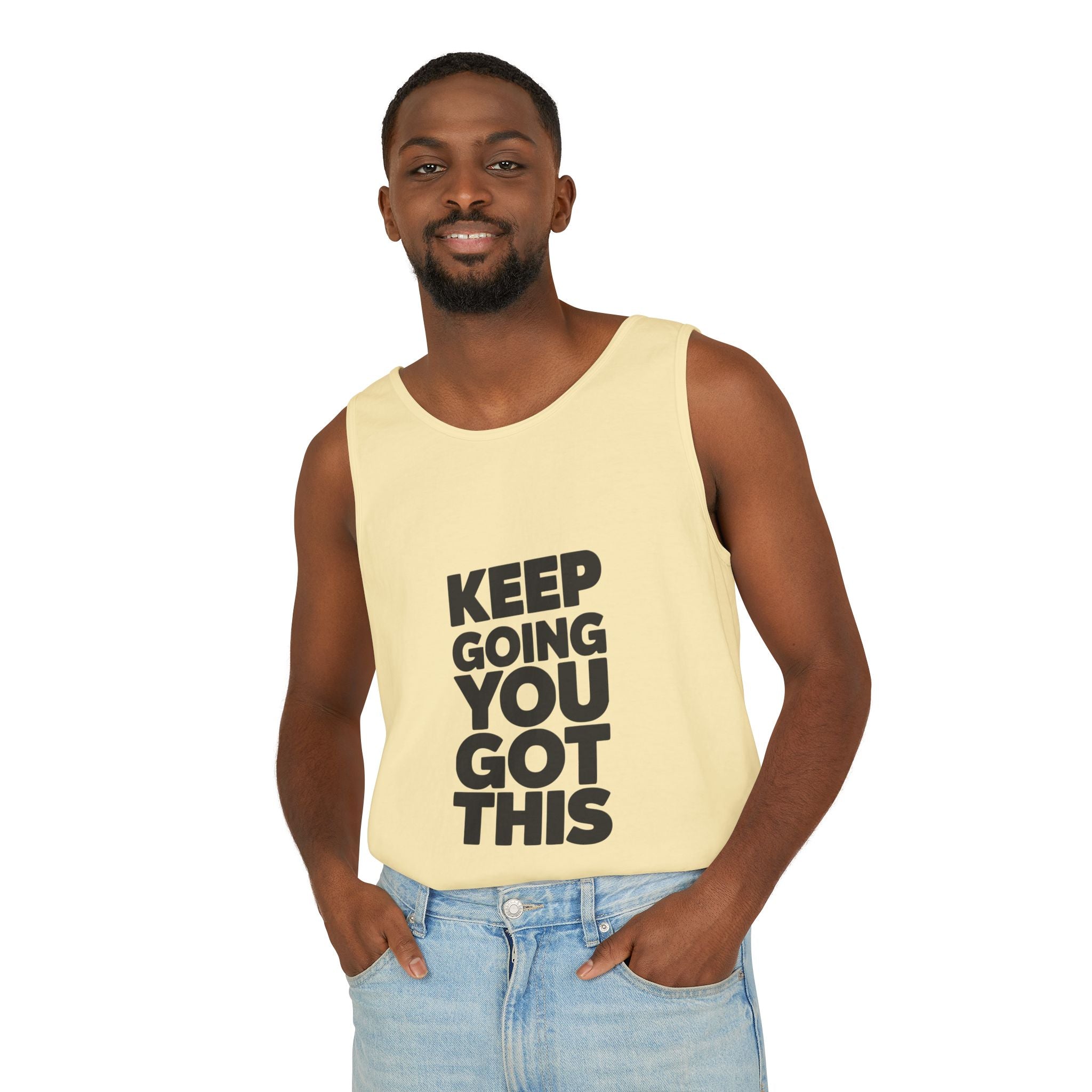 Keep Going You Got This Tank Top | Motivational Text Workout Shirt