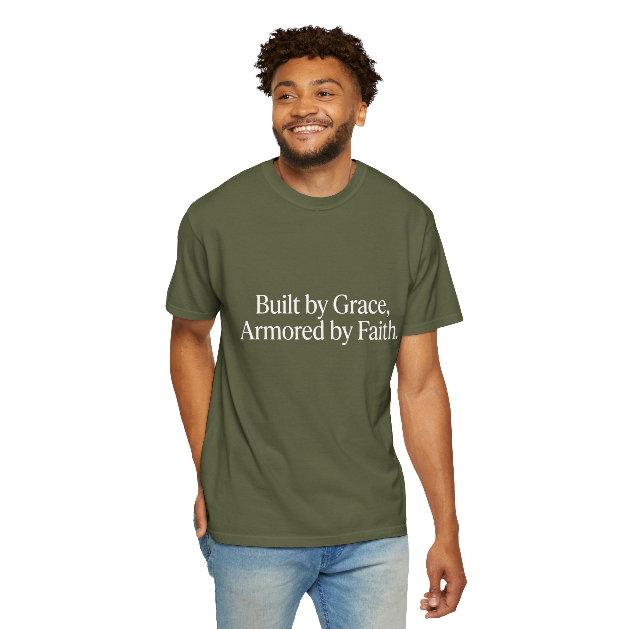 Built by Grace, Armored by Faith T‑Shirt