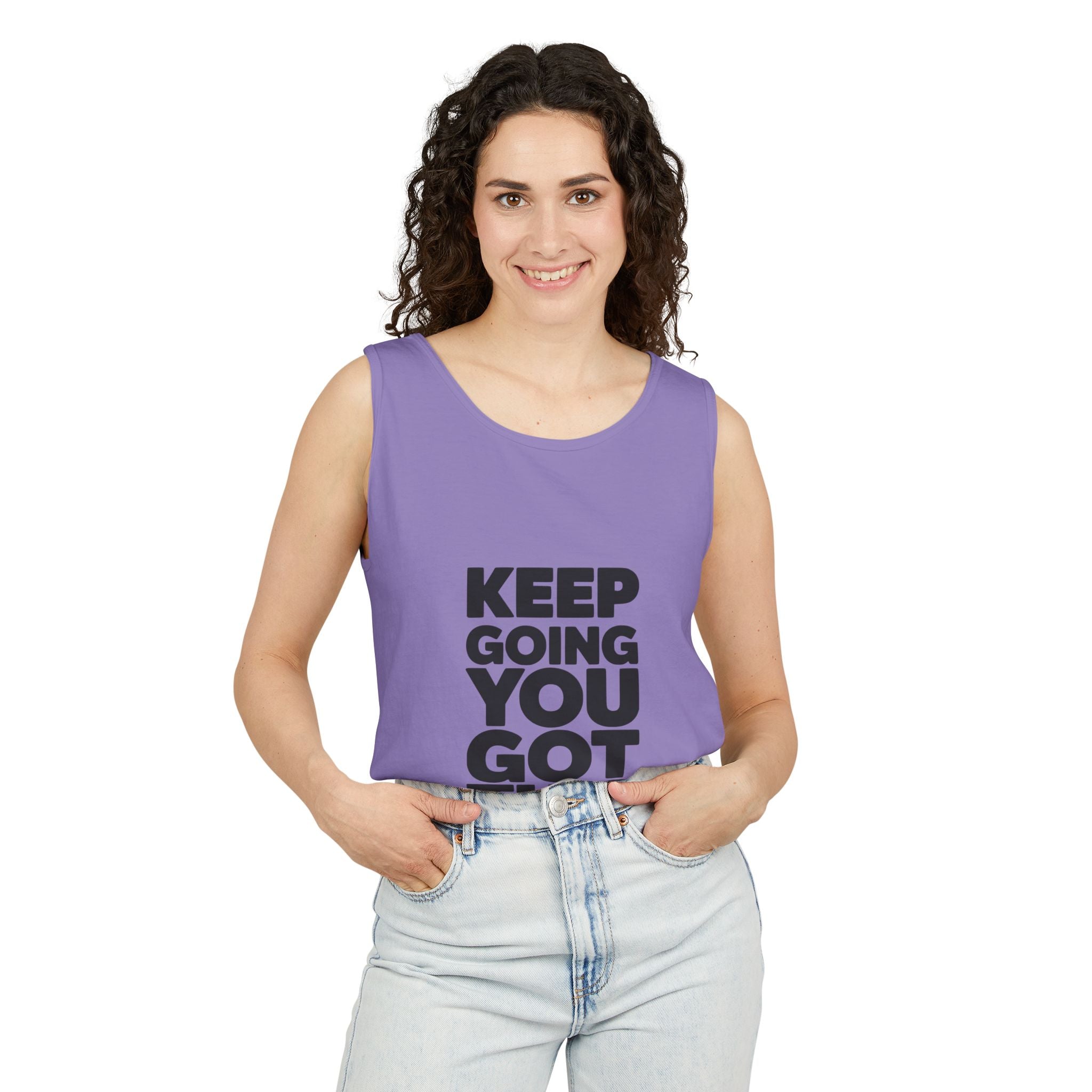 Keep Going You Got This Tank Top | Motivational Text Workout Shirt