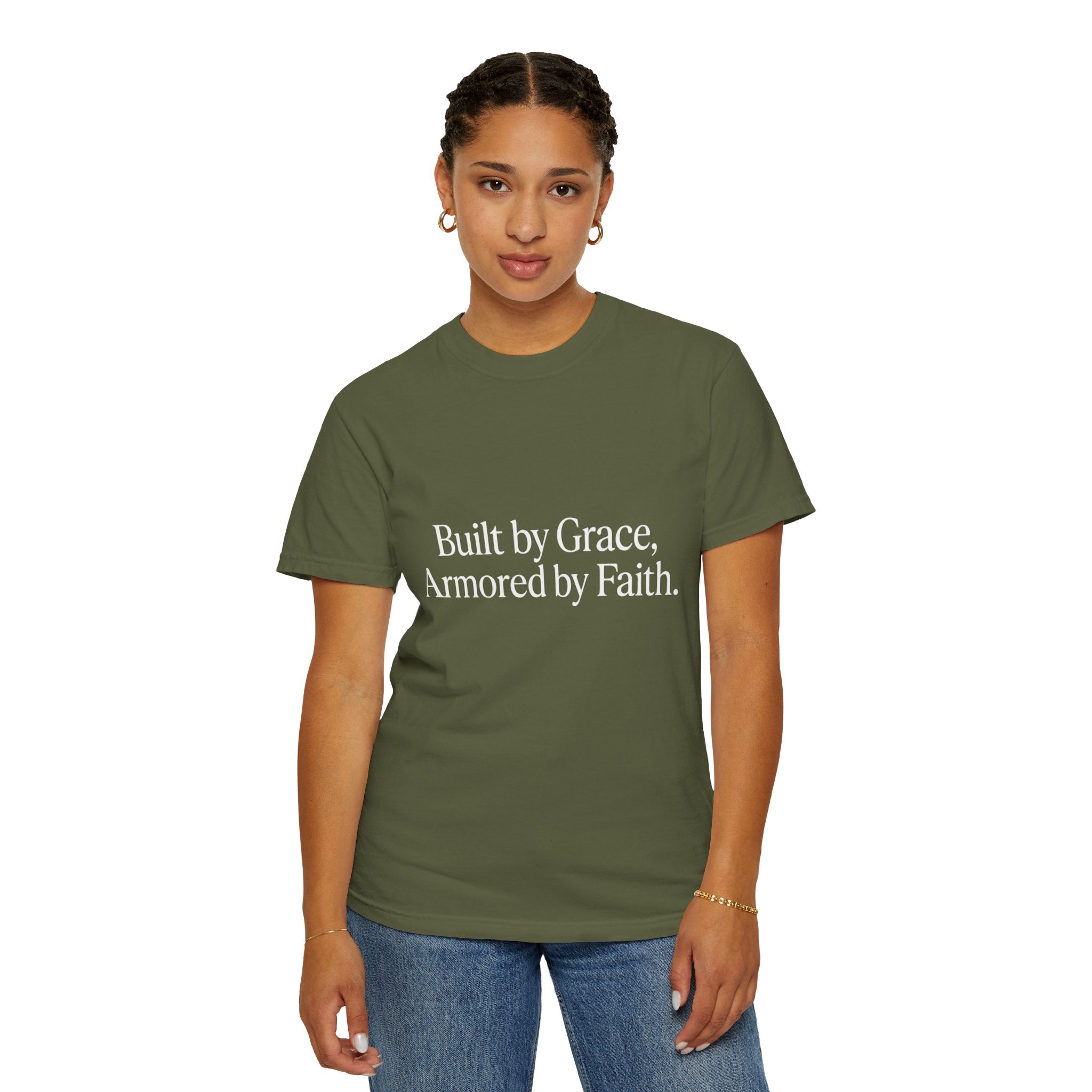 Built by Grace, Armored by Faith T‑Shirt