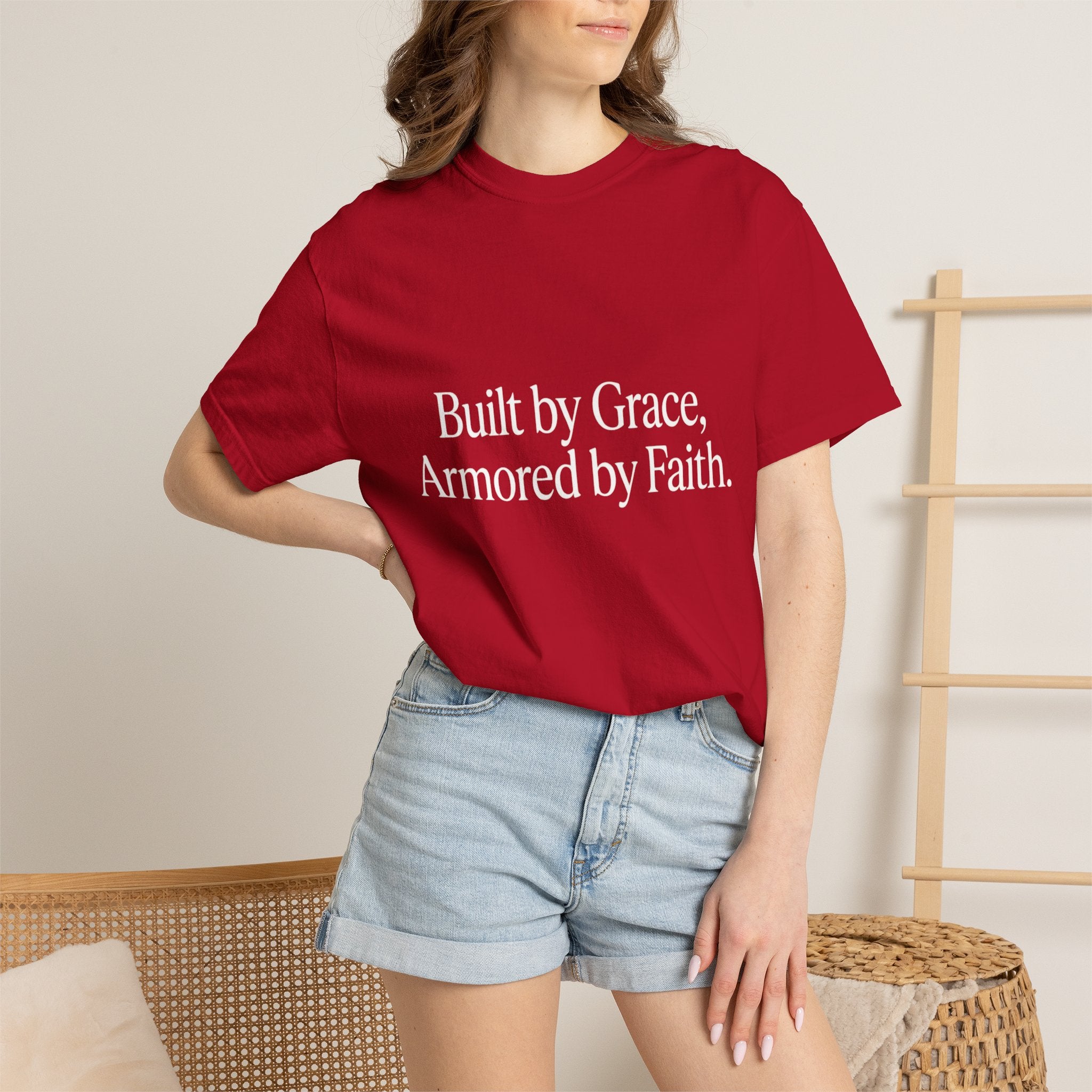 Built by Grace, Armored by Faith T‑Shirt