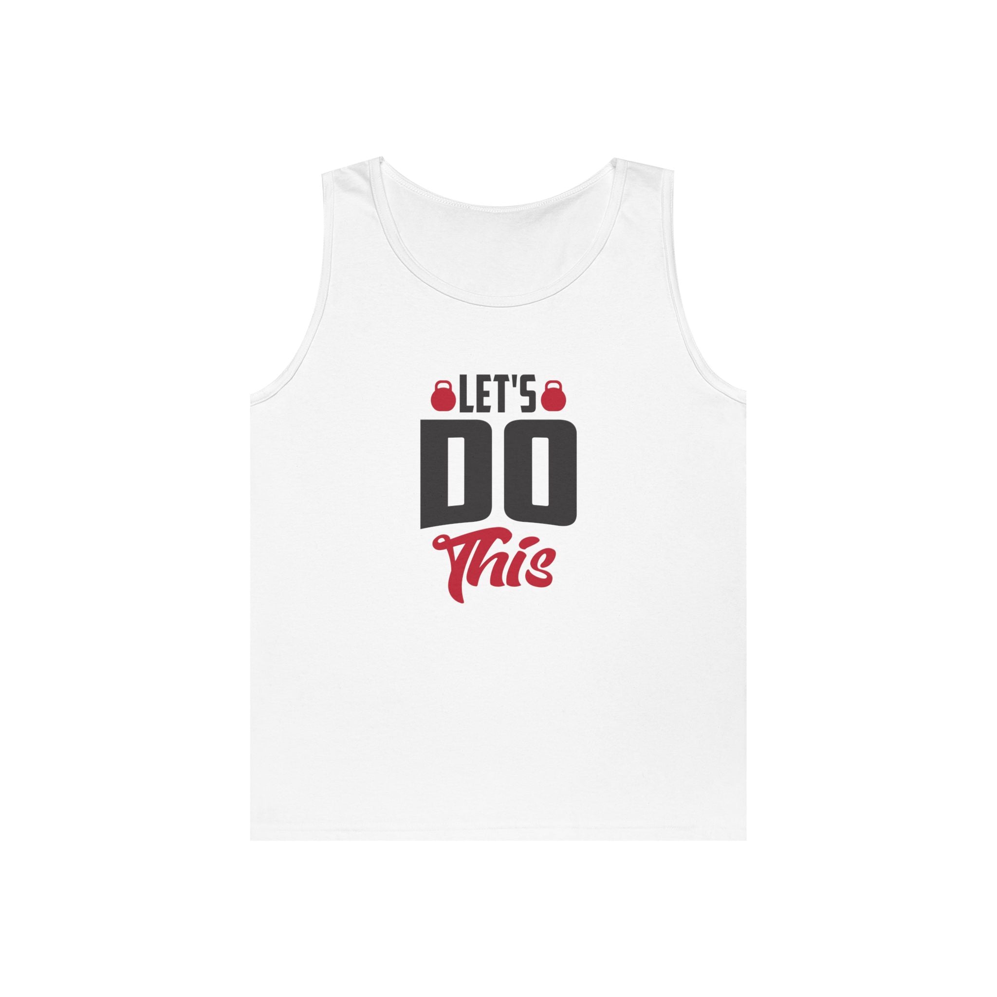 Let’s Do This tank top | Motivational workout slogan, fitness graphic