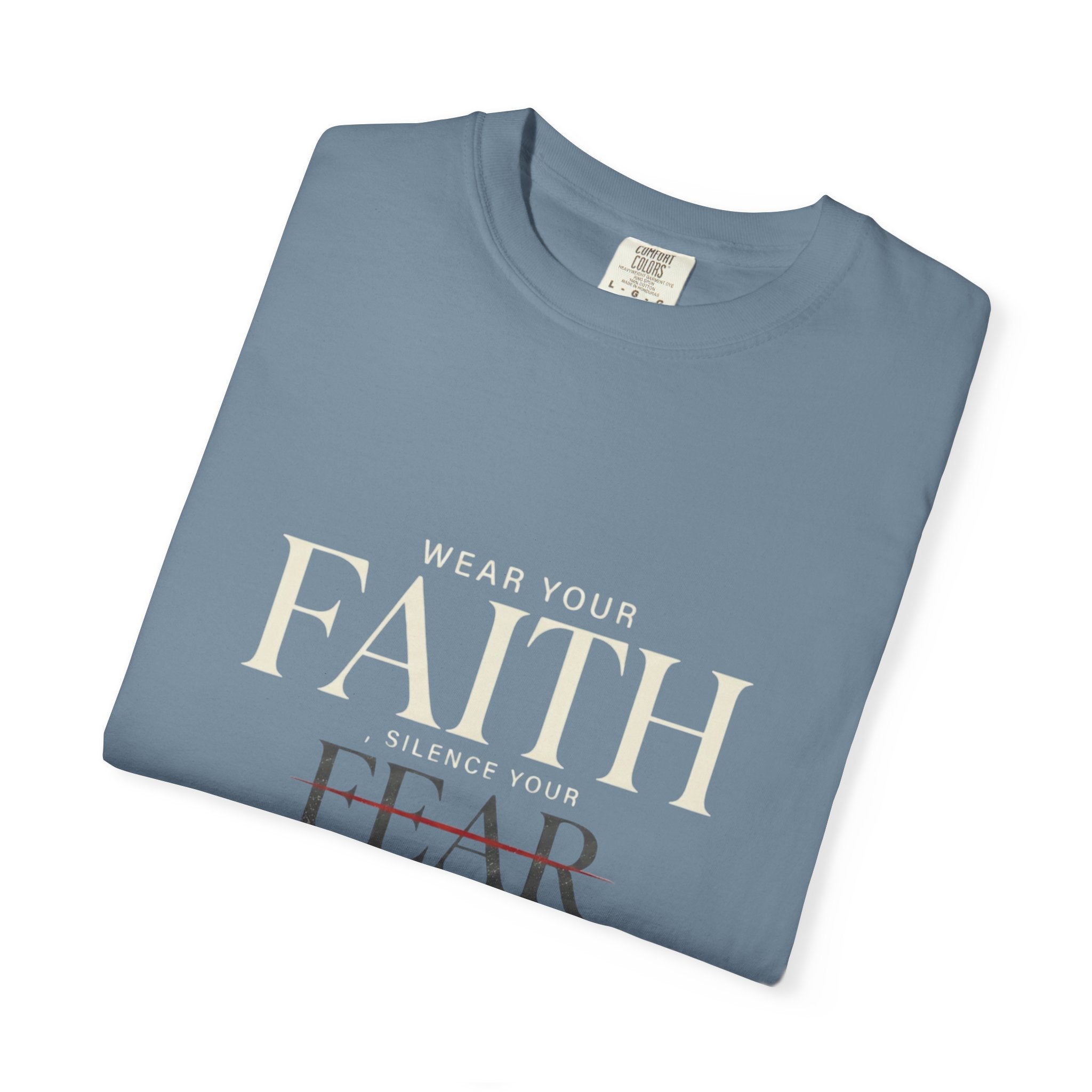 Faith Over Fear T-Shirt — Inspirational Christian Tee