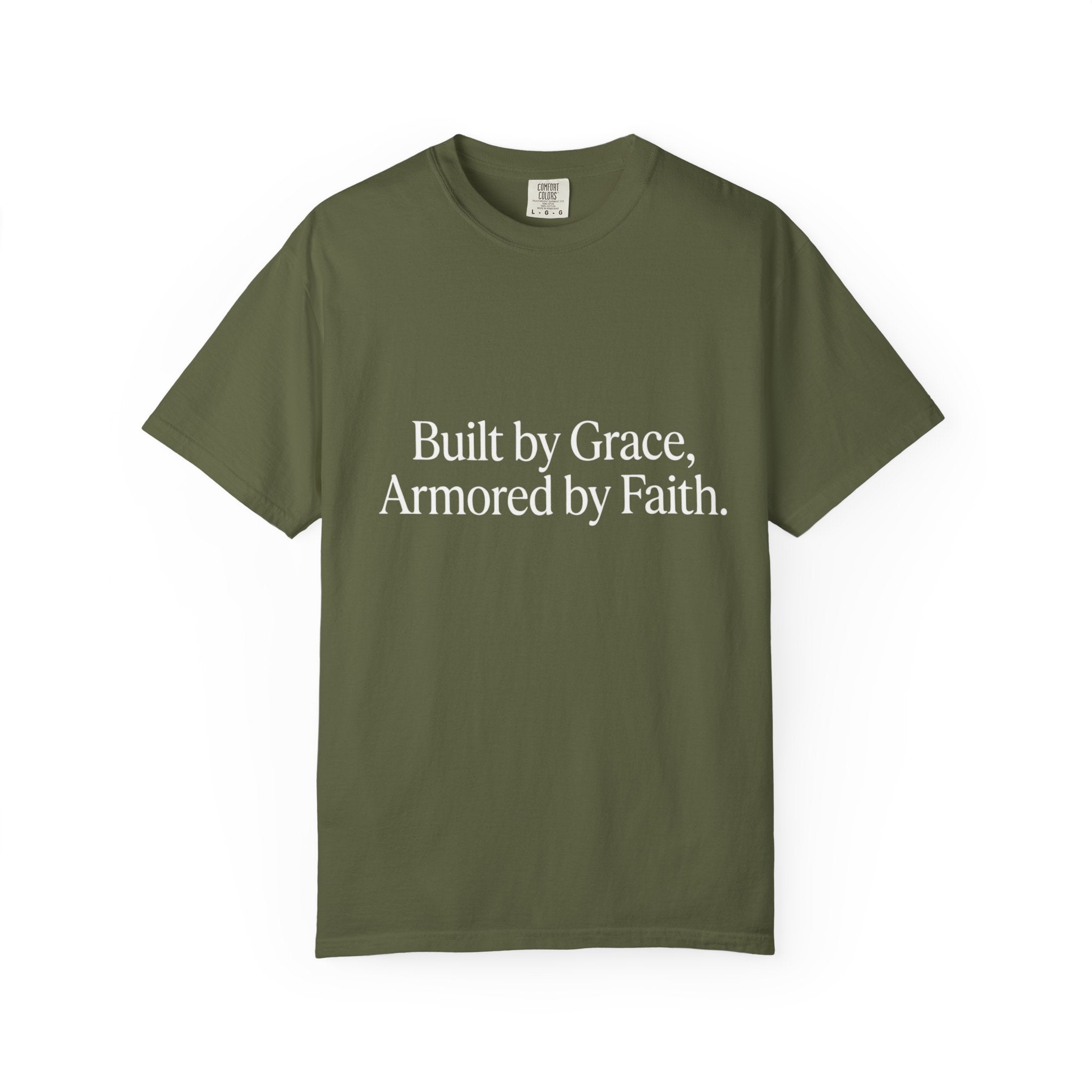 Built by Grace, Armored by Faith T‑Shirt