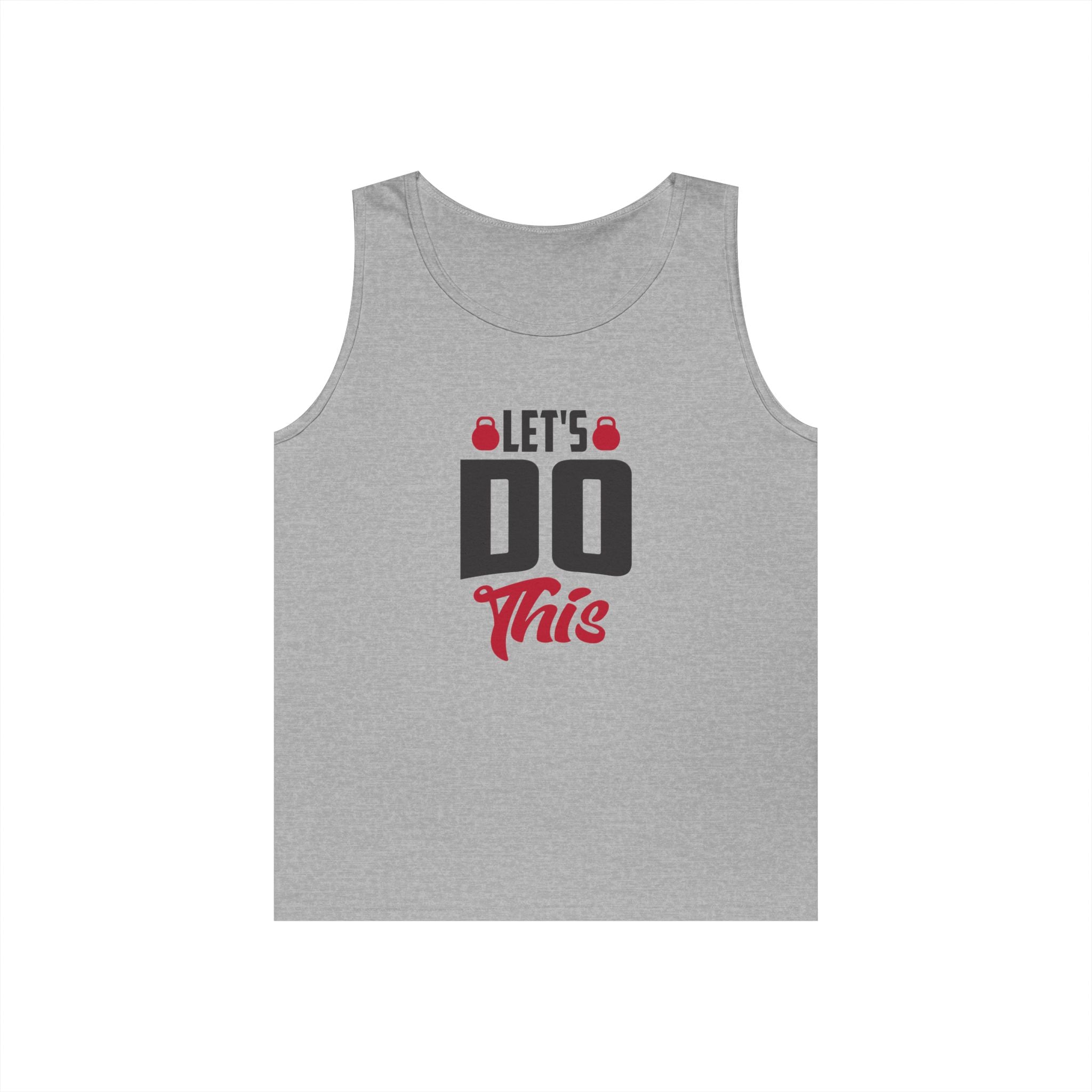 Let’s Do This tank top | Motivational workout slogan, fitness graphic