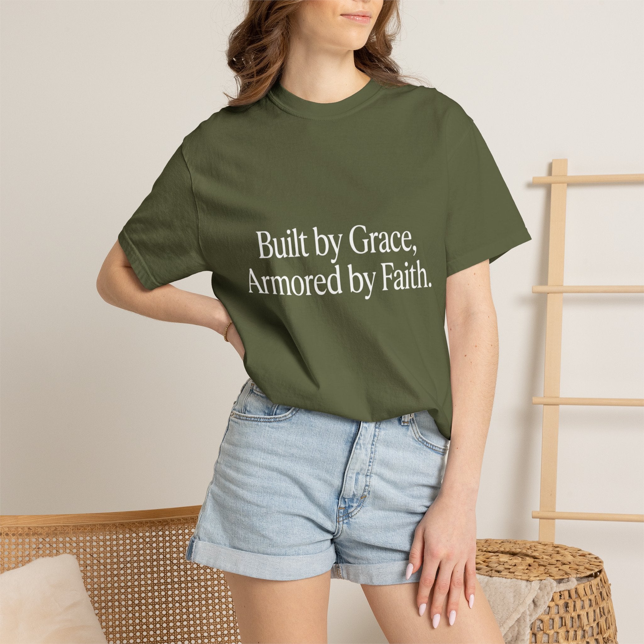 Built by Grace, Armored by Faith T‑Shirt