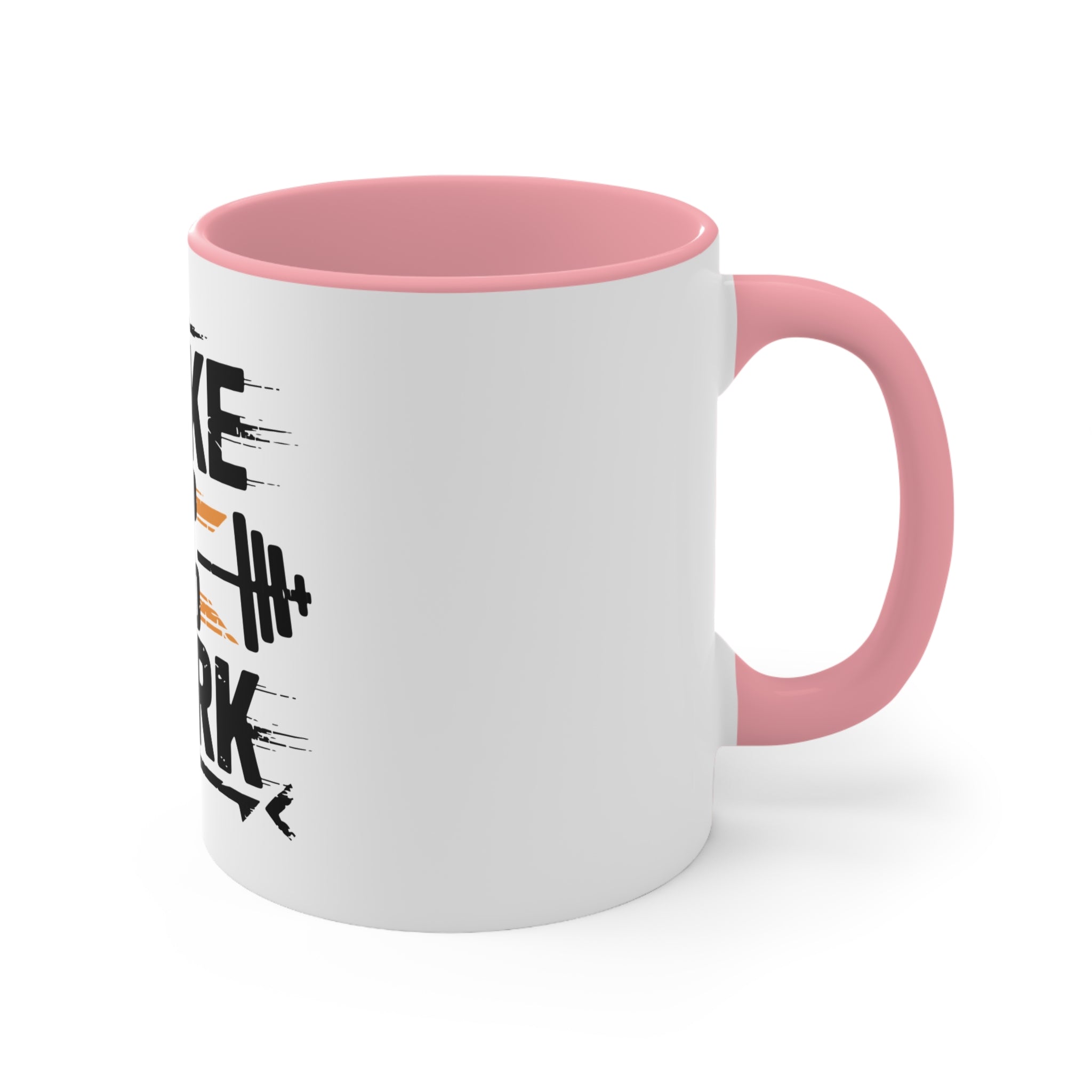 Wake Up and Work Mug — Motivational Fitness Coffee Cup