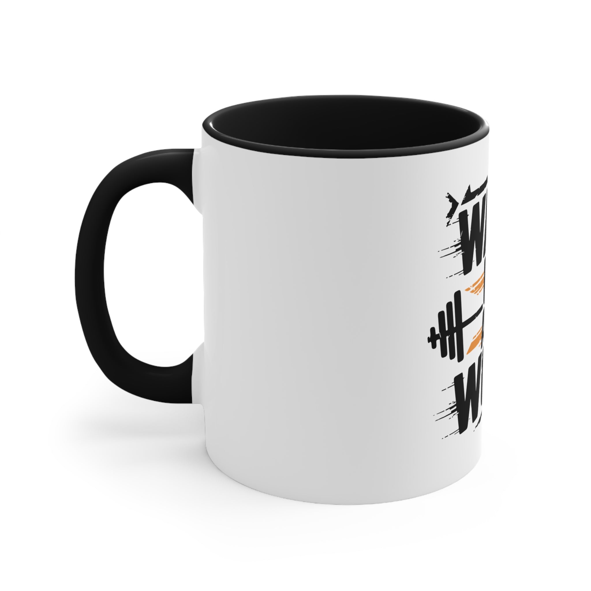 Wake Up and Work Mug — Motivational Fitness Coffee Cup
