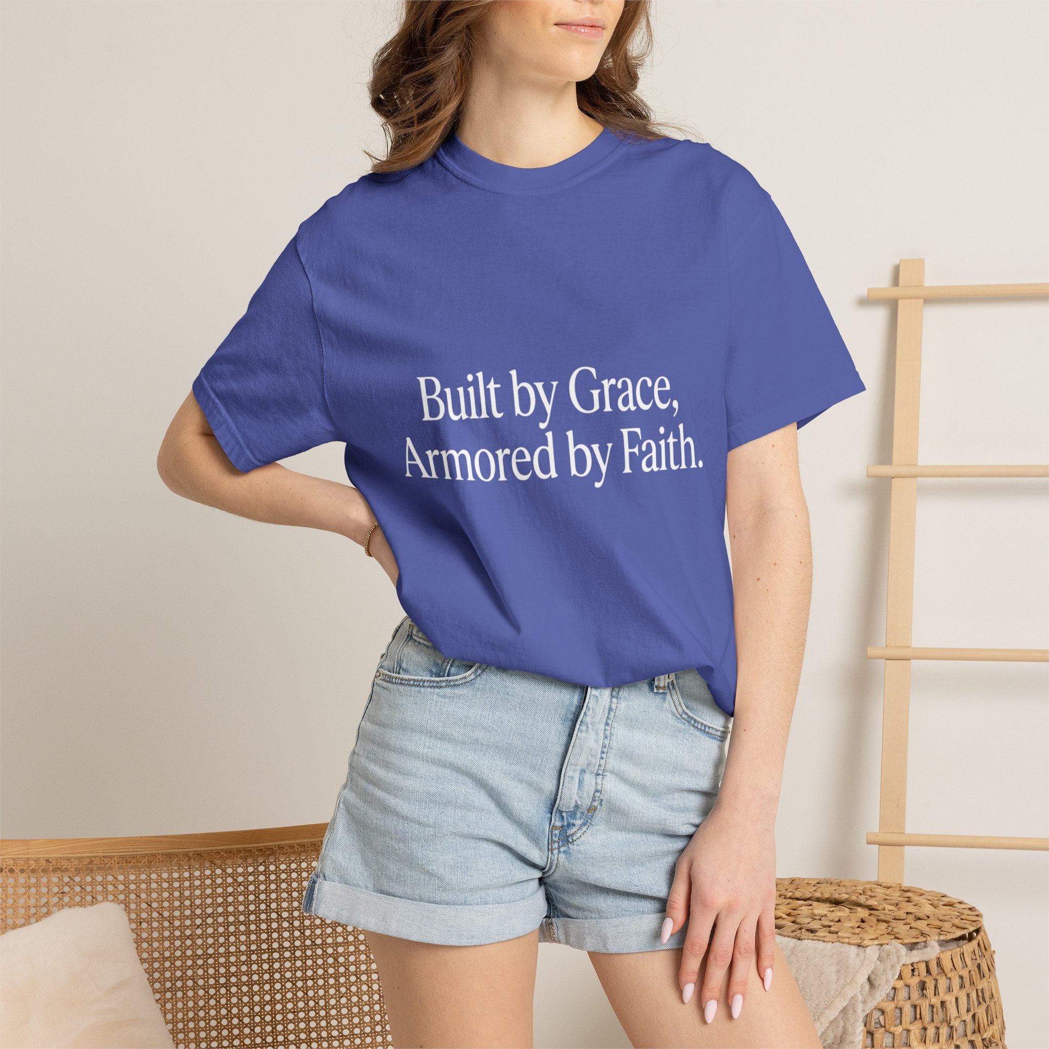 Built by Grace, Armored by Faith T‑Shirt