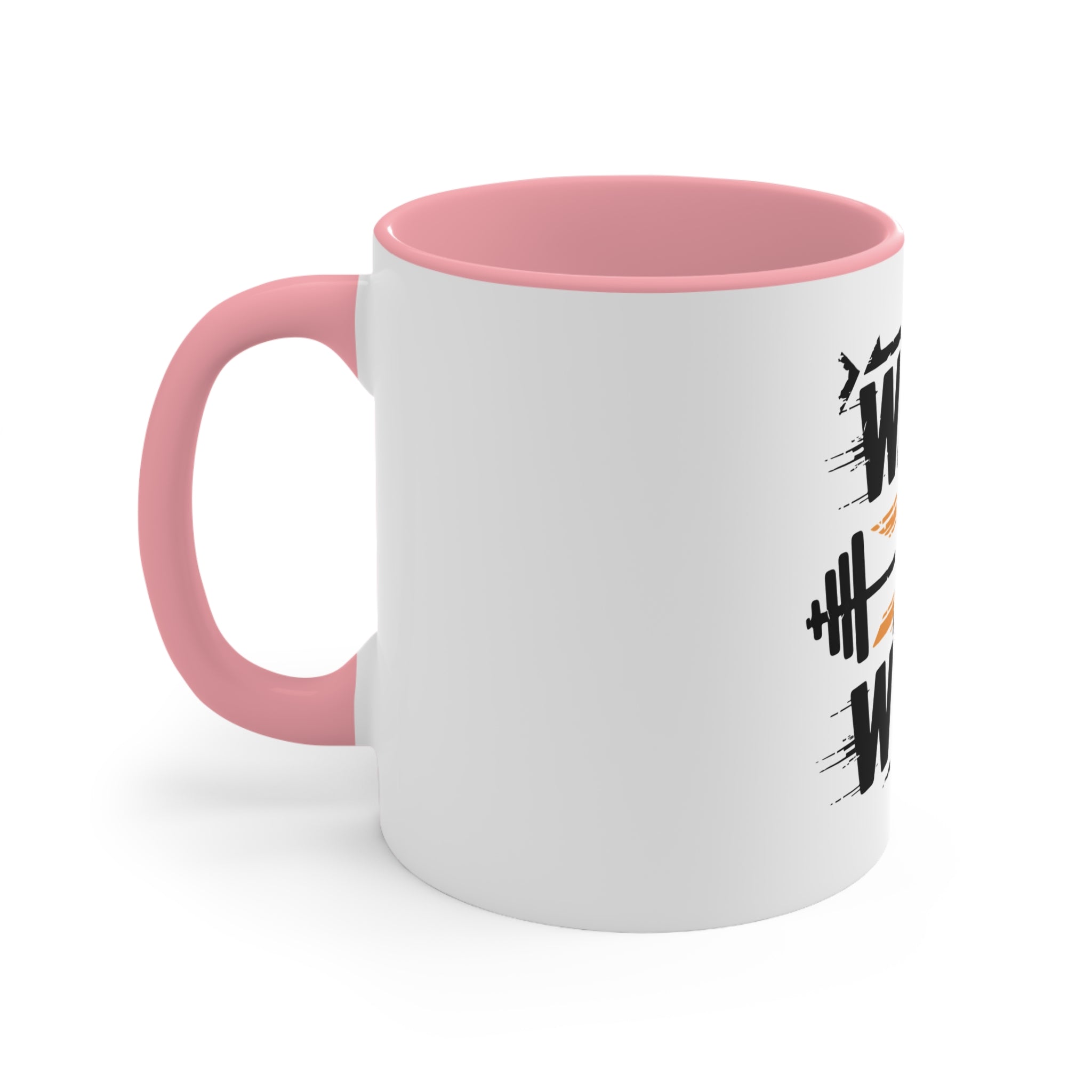 Wake Up and Work Mug — Motivational Fitness Coffee Cup
