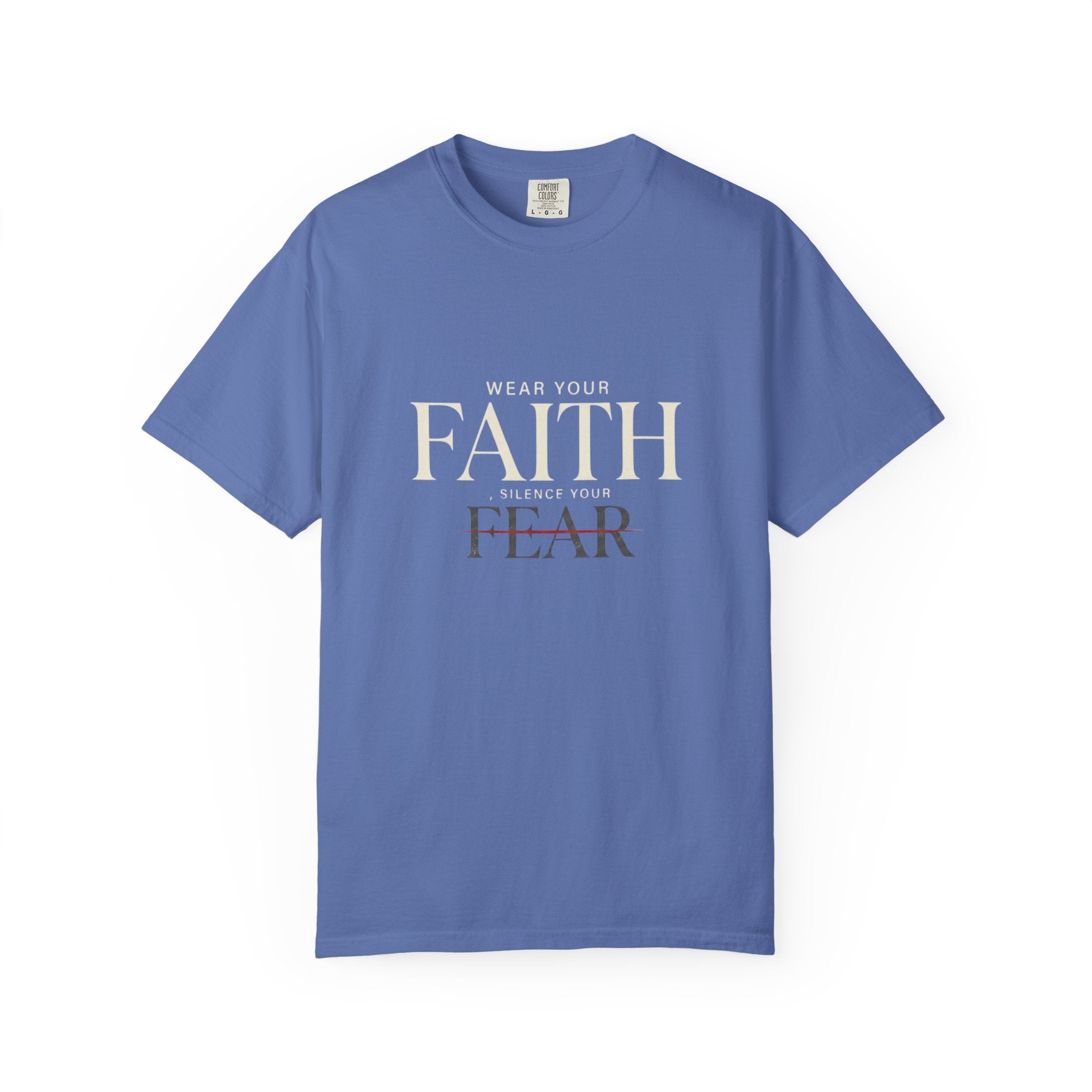 Faith Over Fear T-Shirt — Inspirational Christian Tee