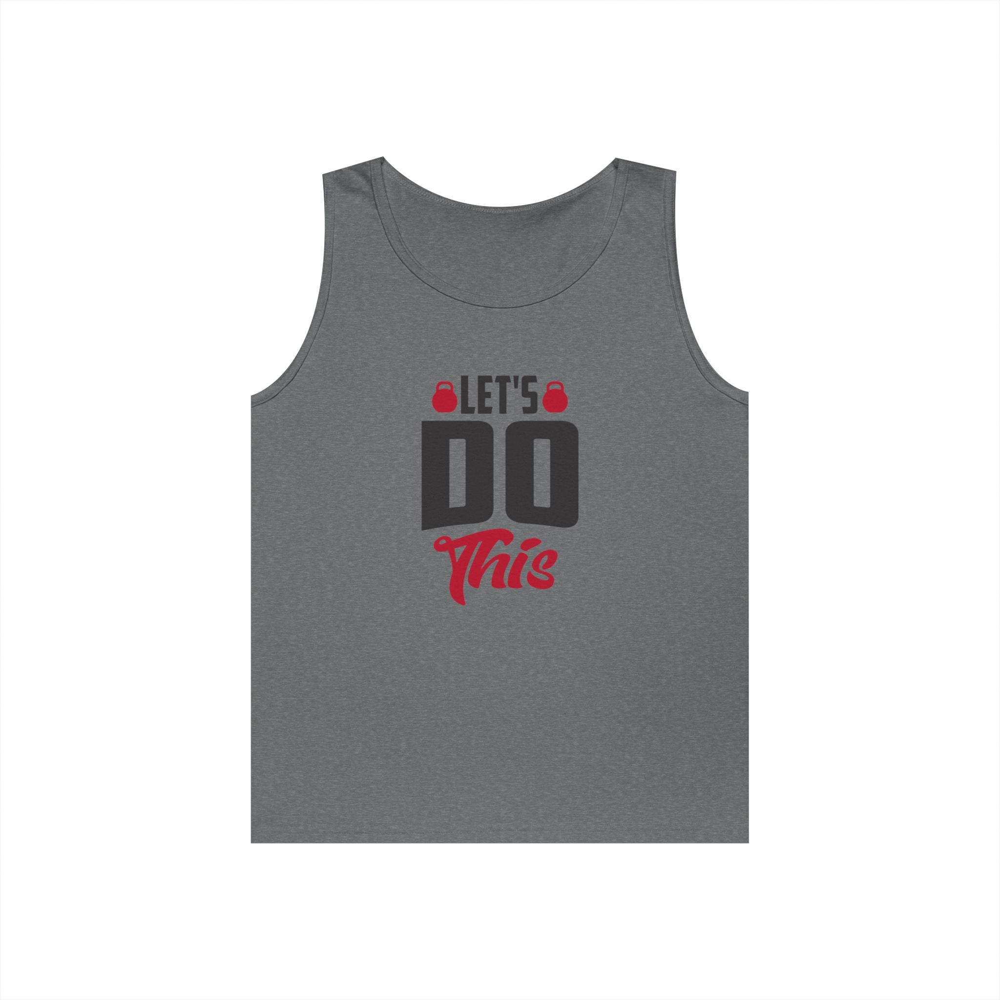 Let’s Do This tank top | Motivational workout slogan, fitness graphic