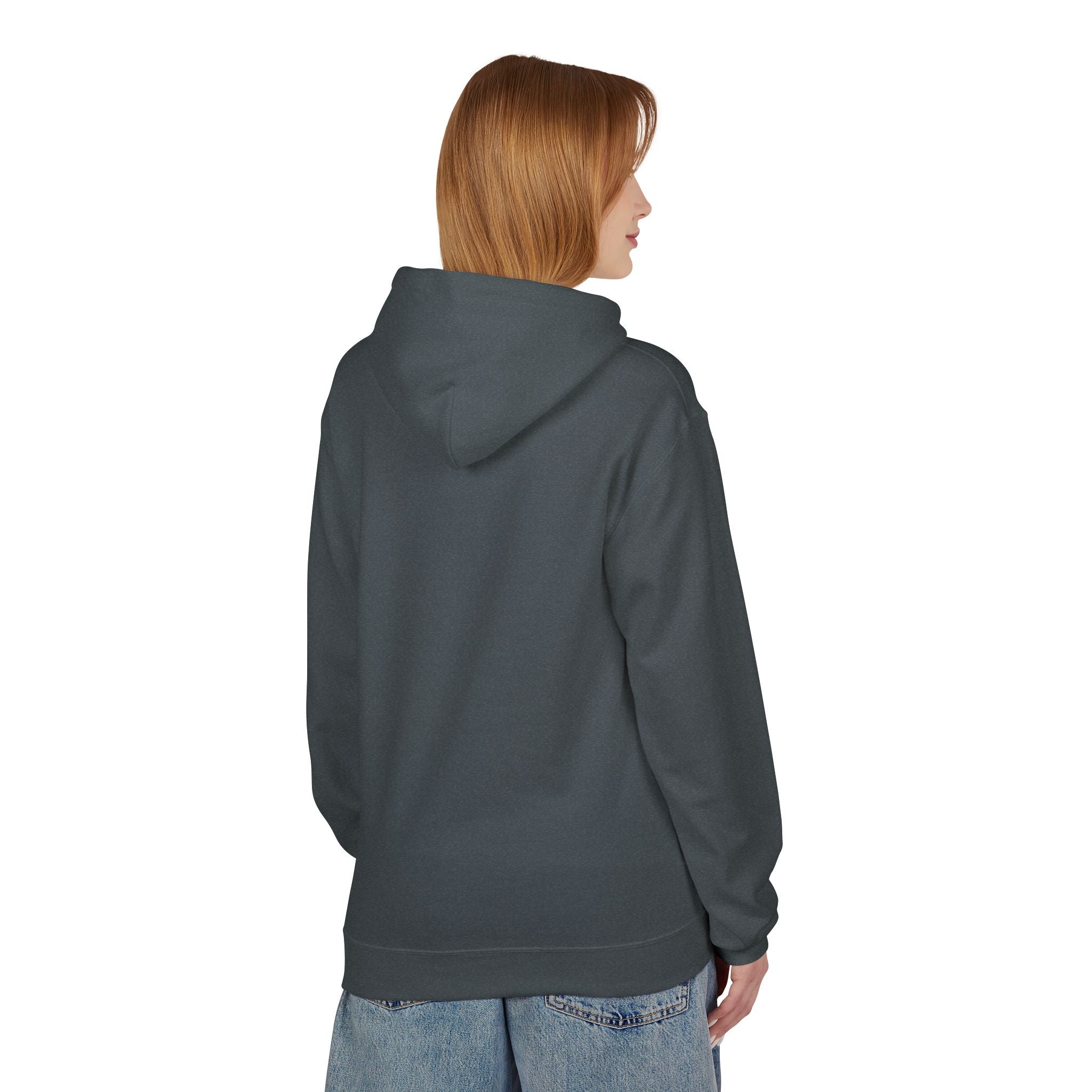 Neon Graffiti "Iron Heart" Hoodie — Streetwear Lightweight Pullover