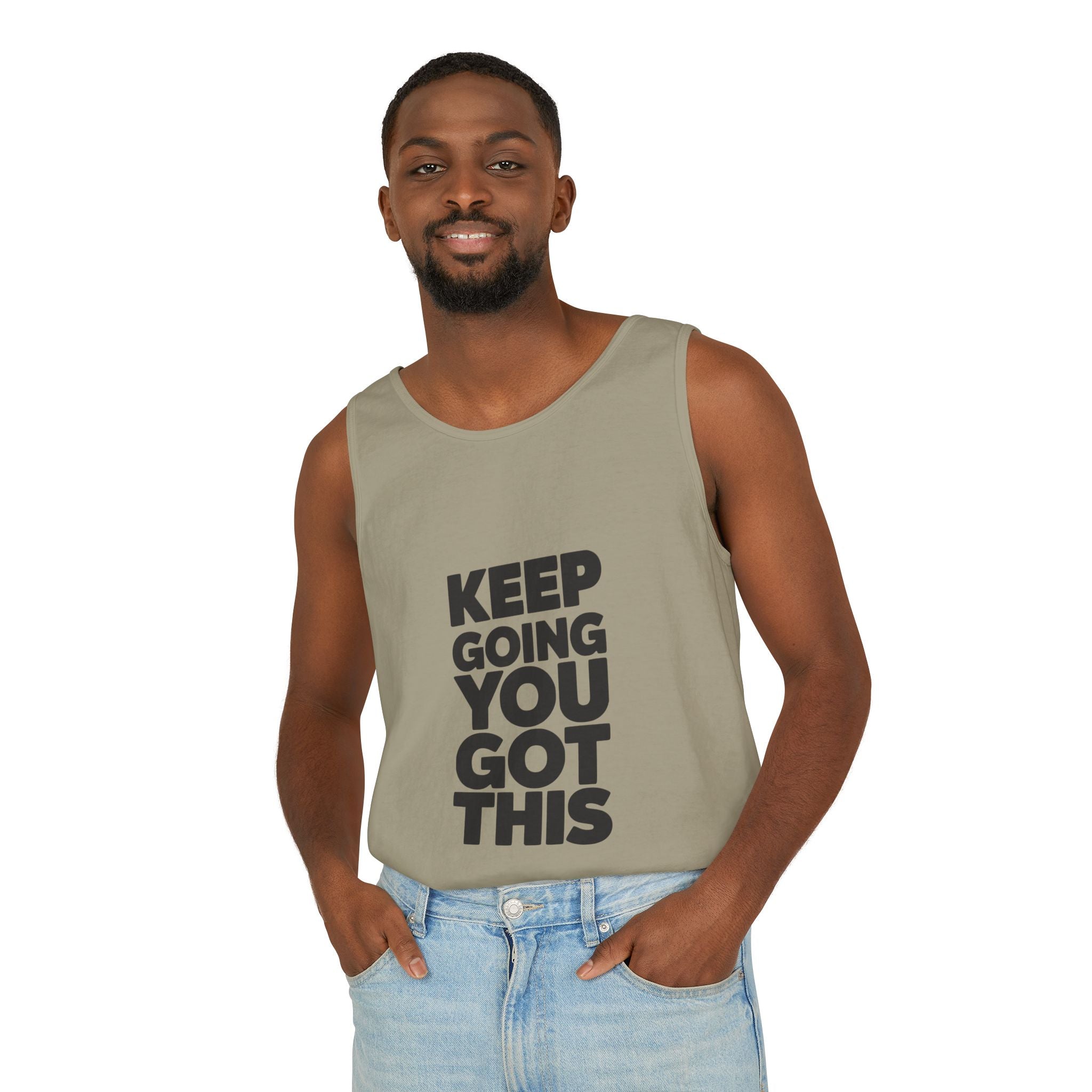 Keep Going You Got This Tank Top | Motivational Text Workout Shirt