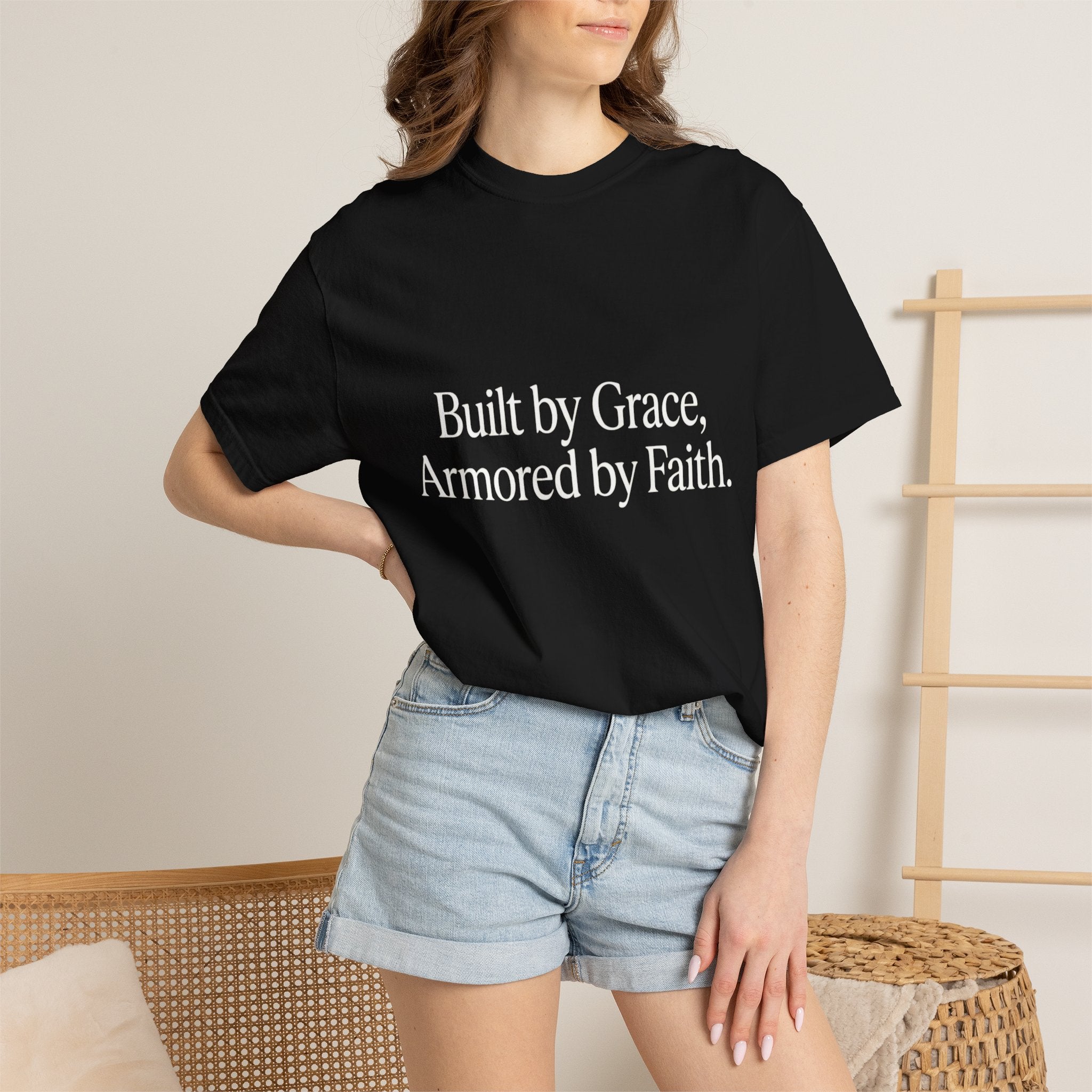 Built by Grace, Armored by Faith T‑Shirt