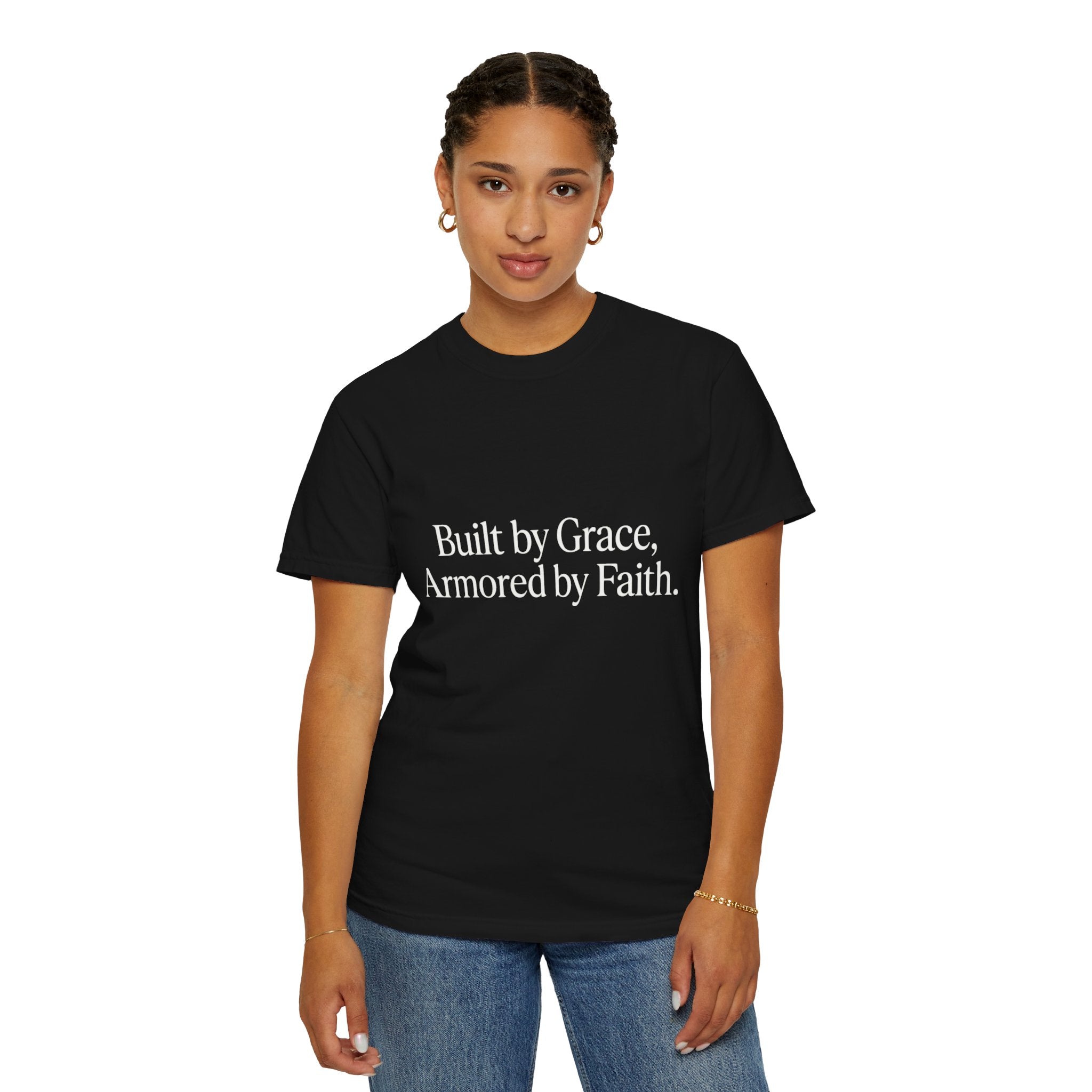 Built by Grace, Armored by Faith T‑Shirt