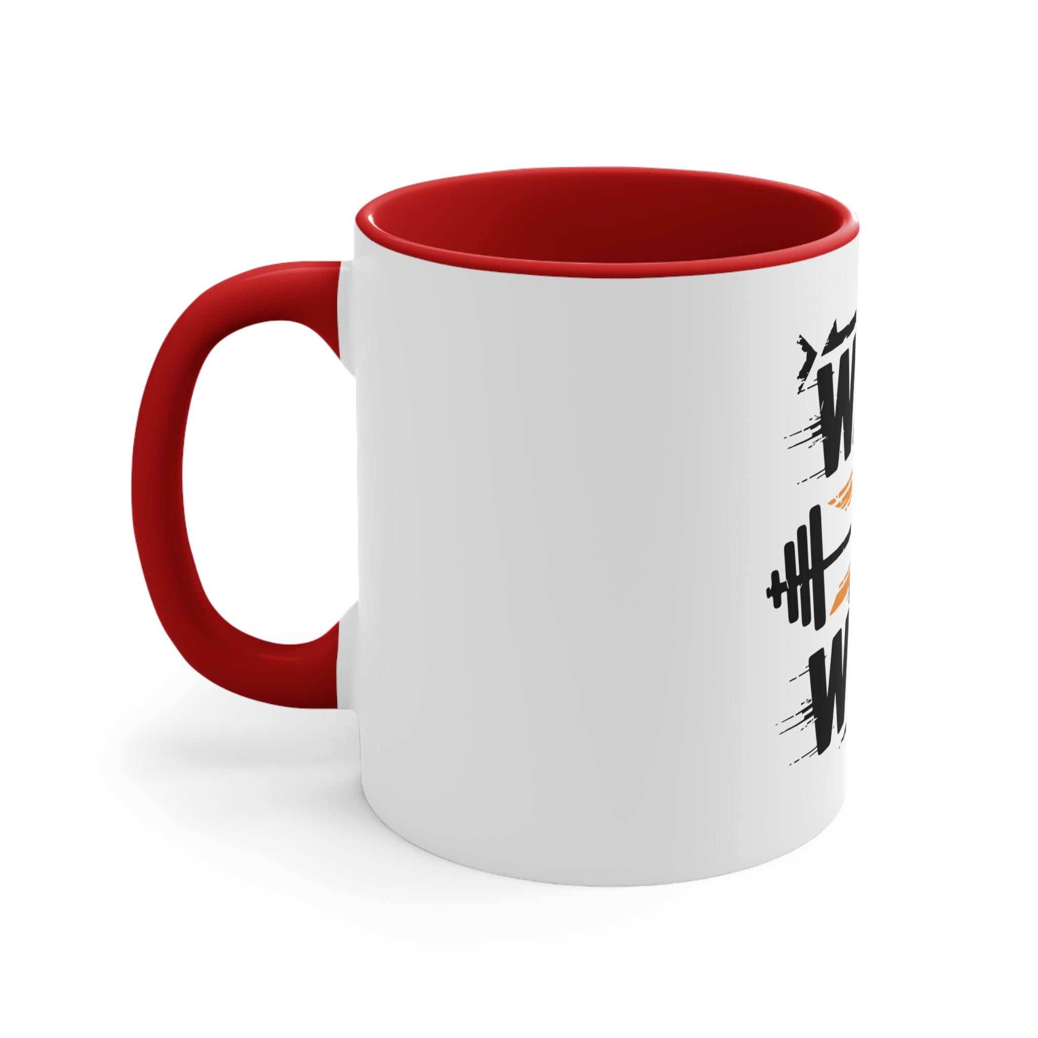 Wake Up and Work Mug — Motivational Fitness Coffee Cup