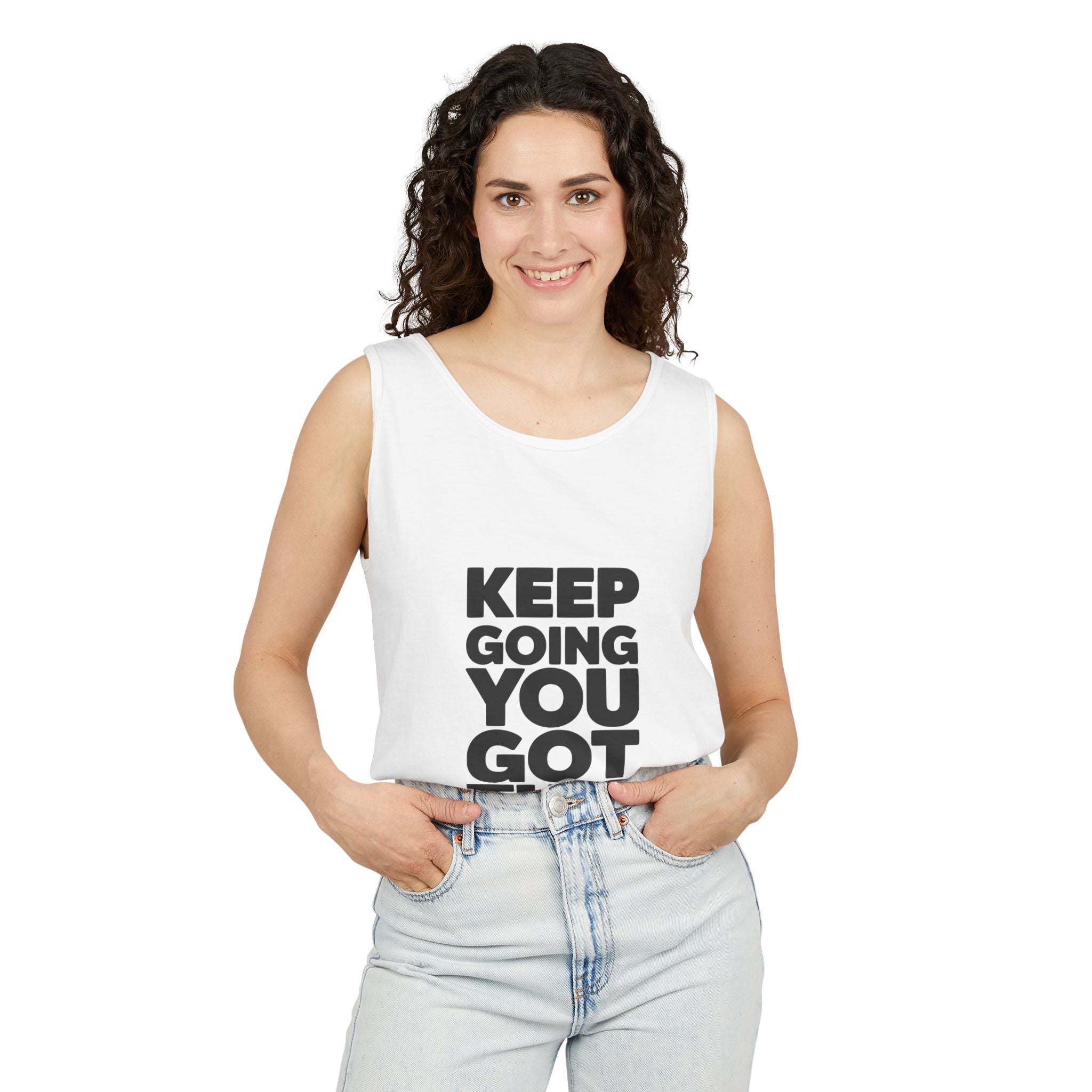 Keep Going You Got This Tank Top | Motivational Text Workout Shirt