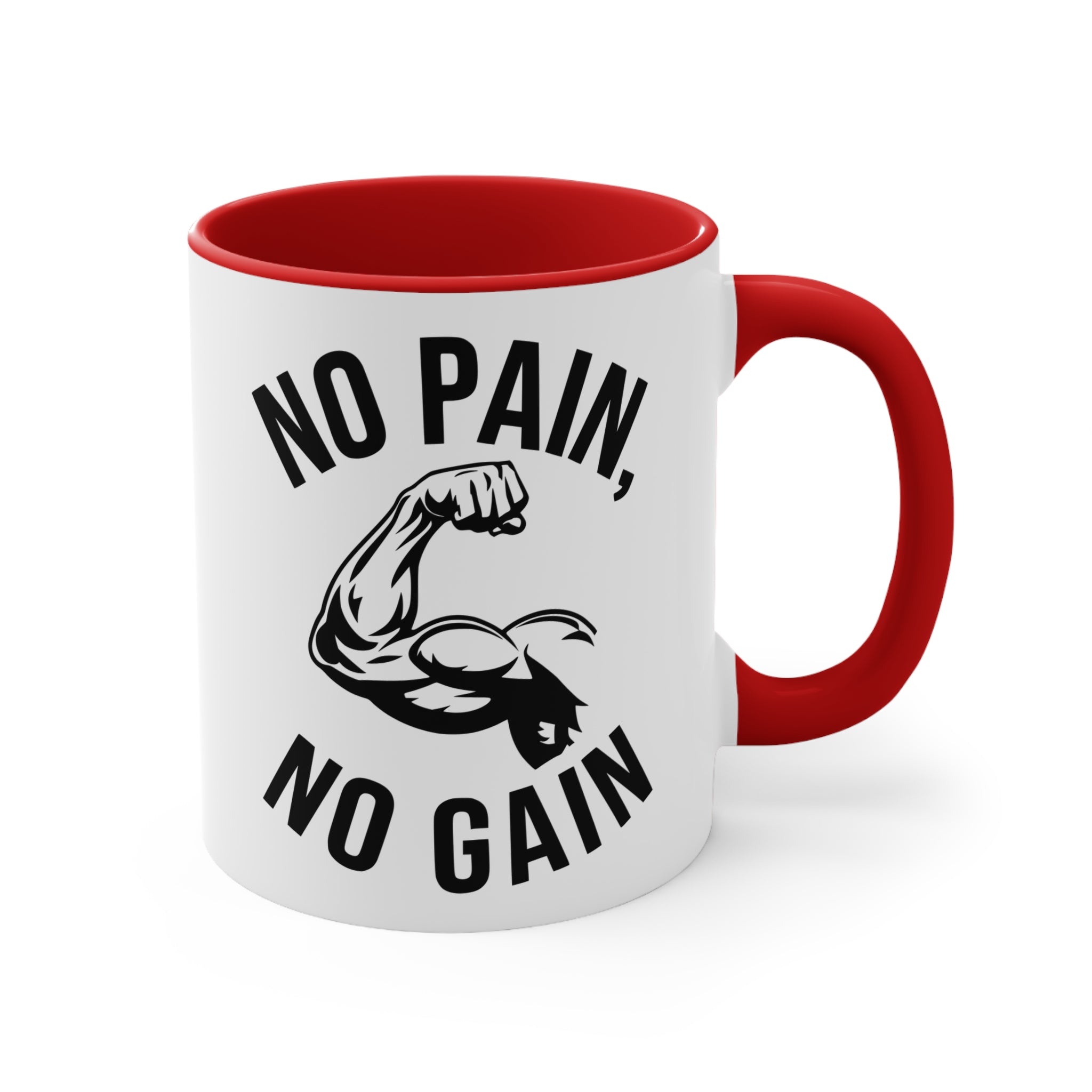 Funny "Nope" Skull Accent Mug — Cute Pink Interior Coffee Cup, Sarcastic Gift for Friends & Coworkers