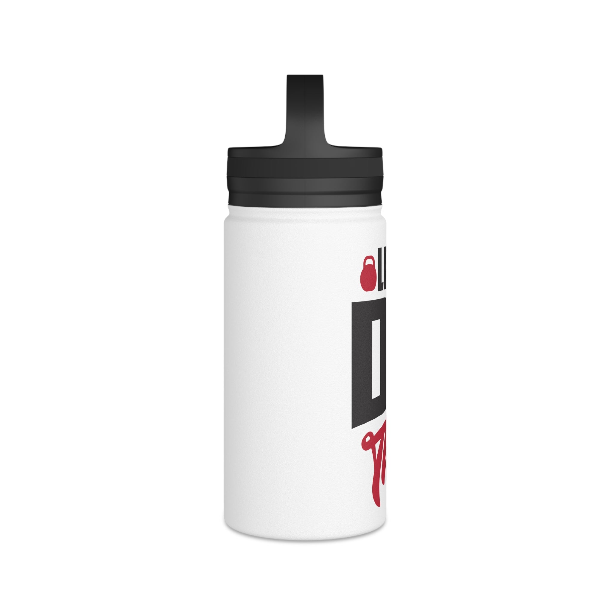 Let's Do This Stainless Steel Water Bottle — Motivational Gym Bottle with Handle Lid