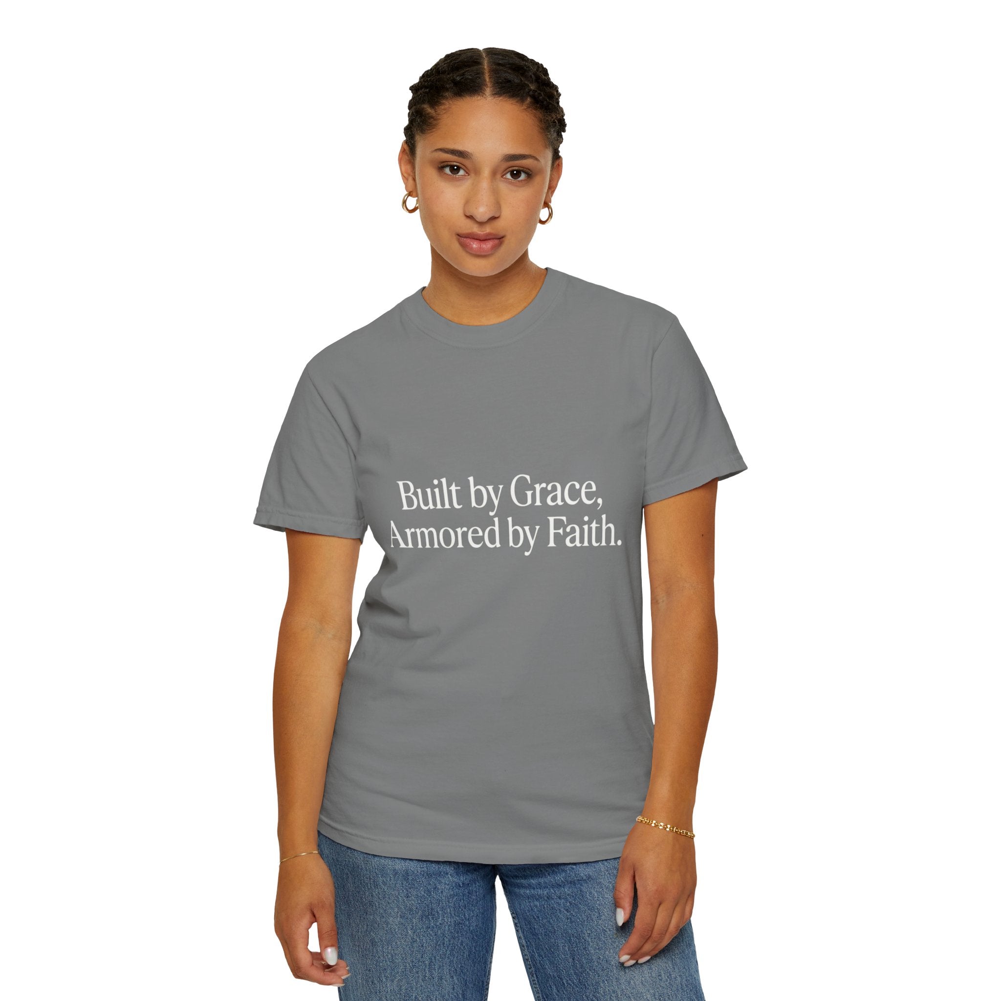 Built by Grace, Armored by Faith T‑Shirt