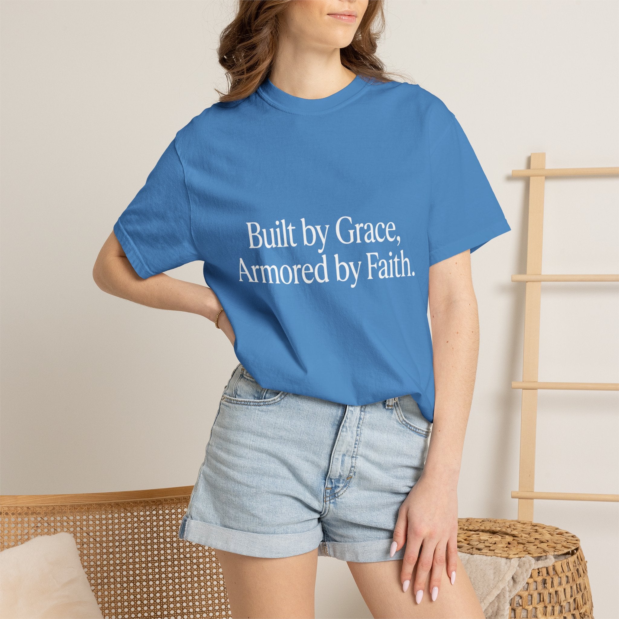 Built by Grace, Armored by Faith T‑Shirt