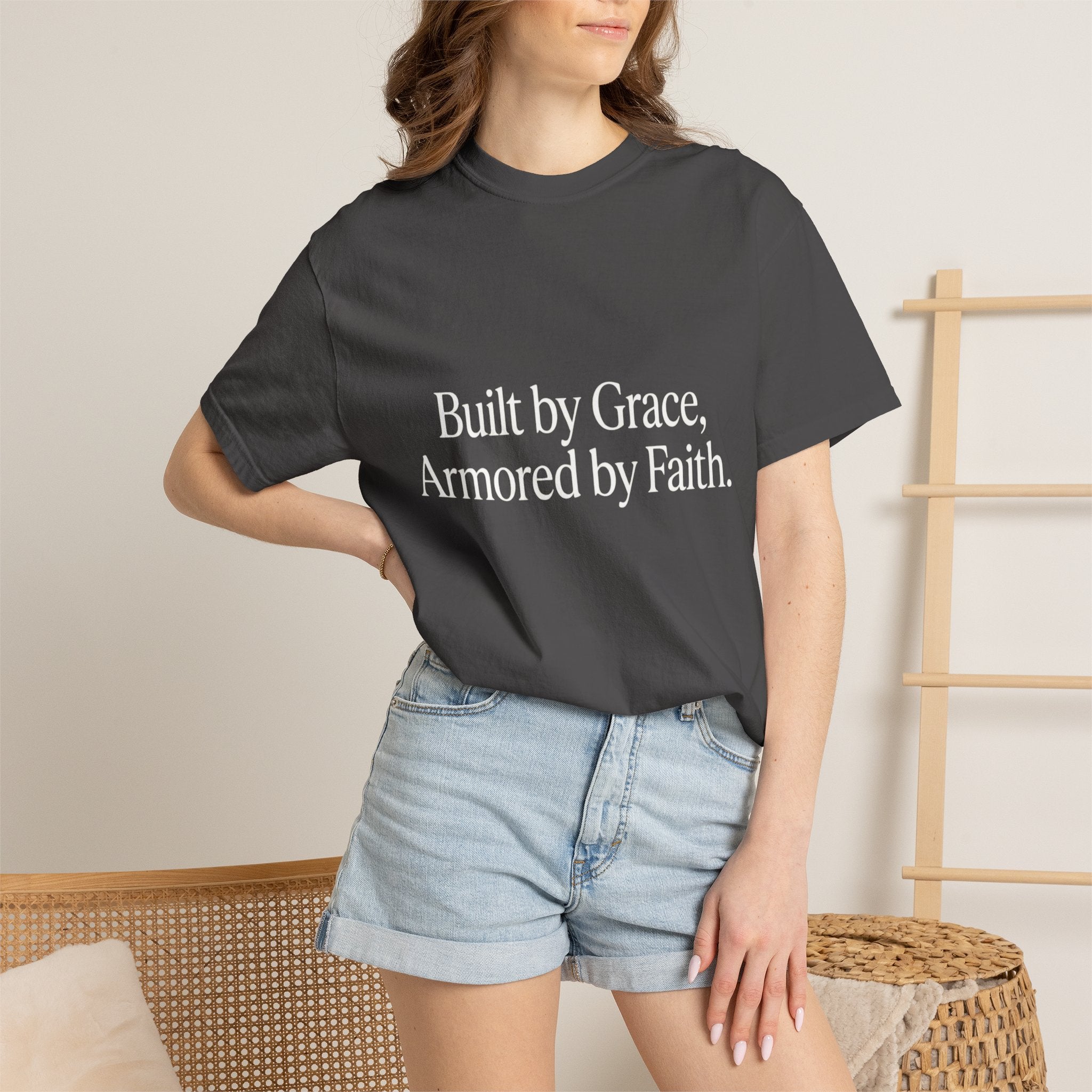 Built by Grace, Armored by Faith T‑Shirt
