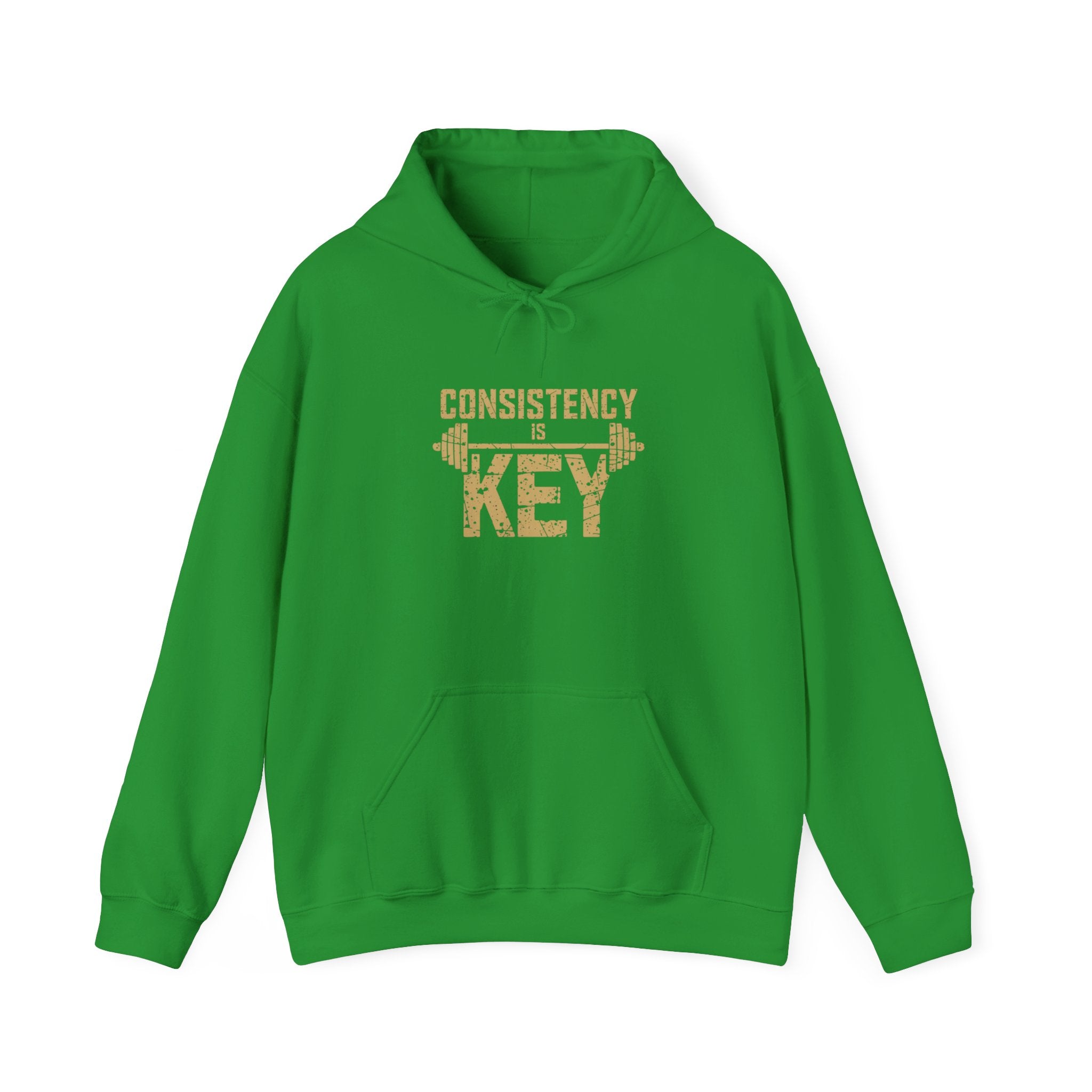 Consistency is Key Hoodie | Barbell Fitness Motivation Sweatshirt