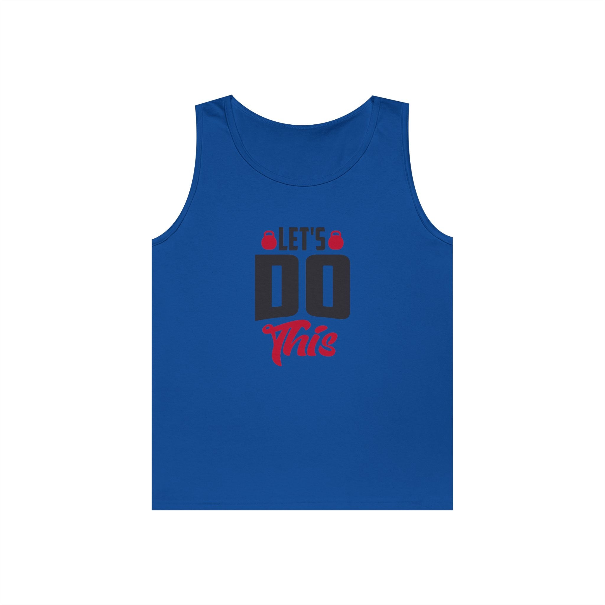 Let’s Do This tank top | Motivational workout slogan, fitness graphic