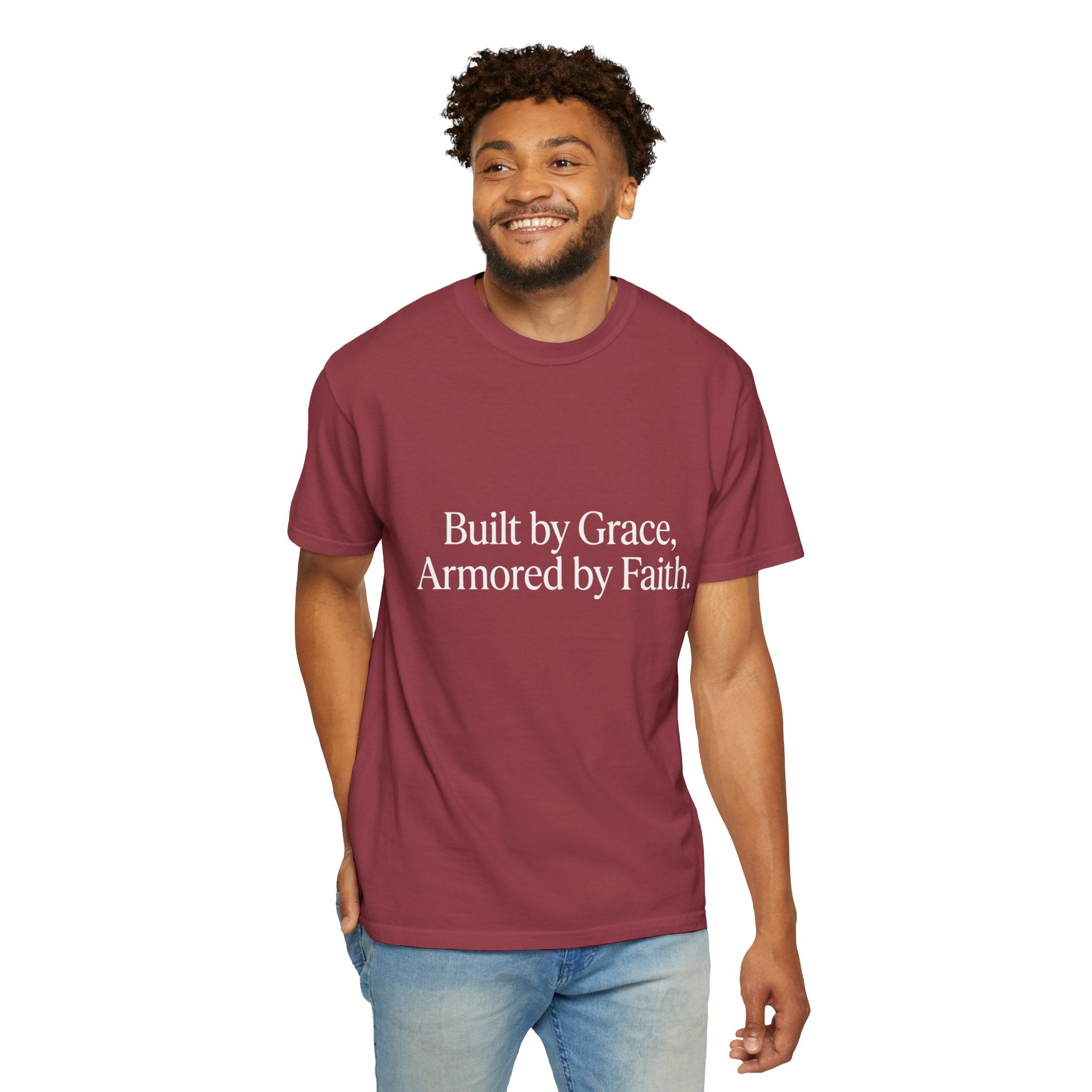 Built by Grace, Armored by Faith T‑Shirt