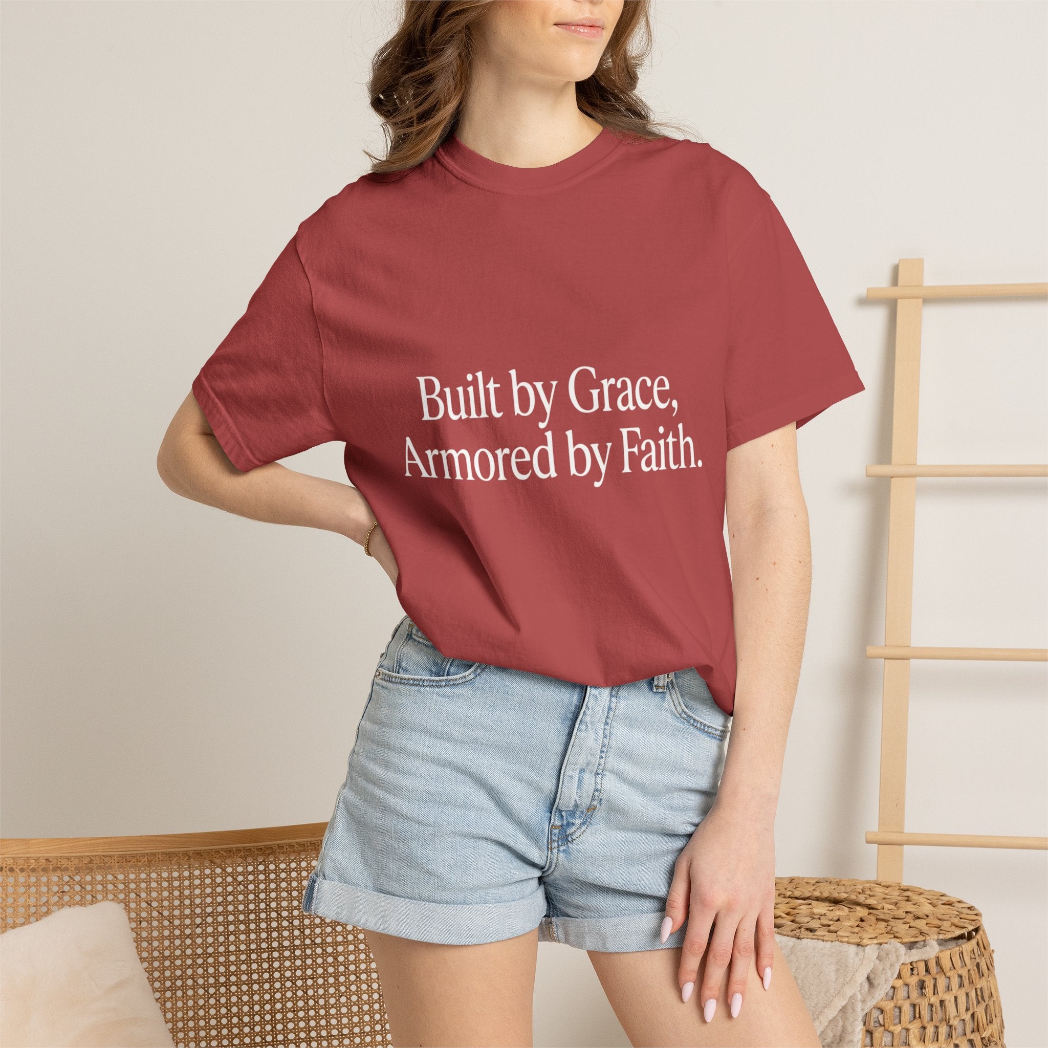 Built by Grace, Armored by Faith T‑Shirt
