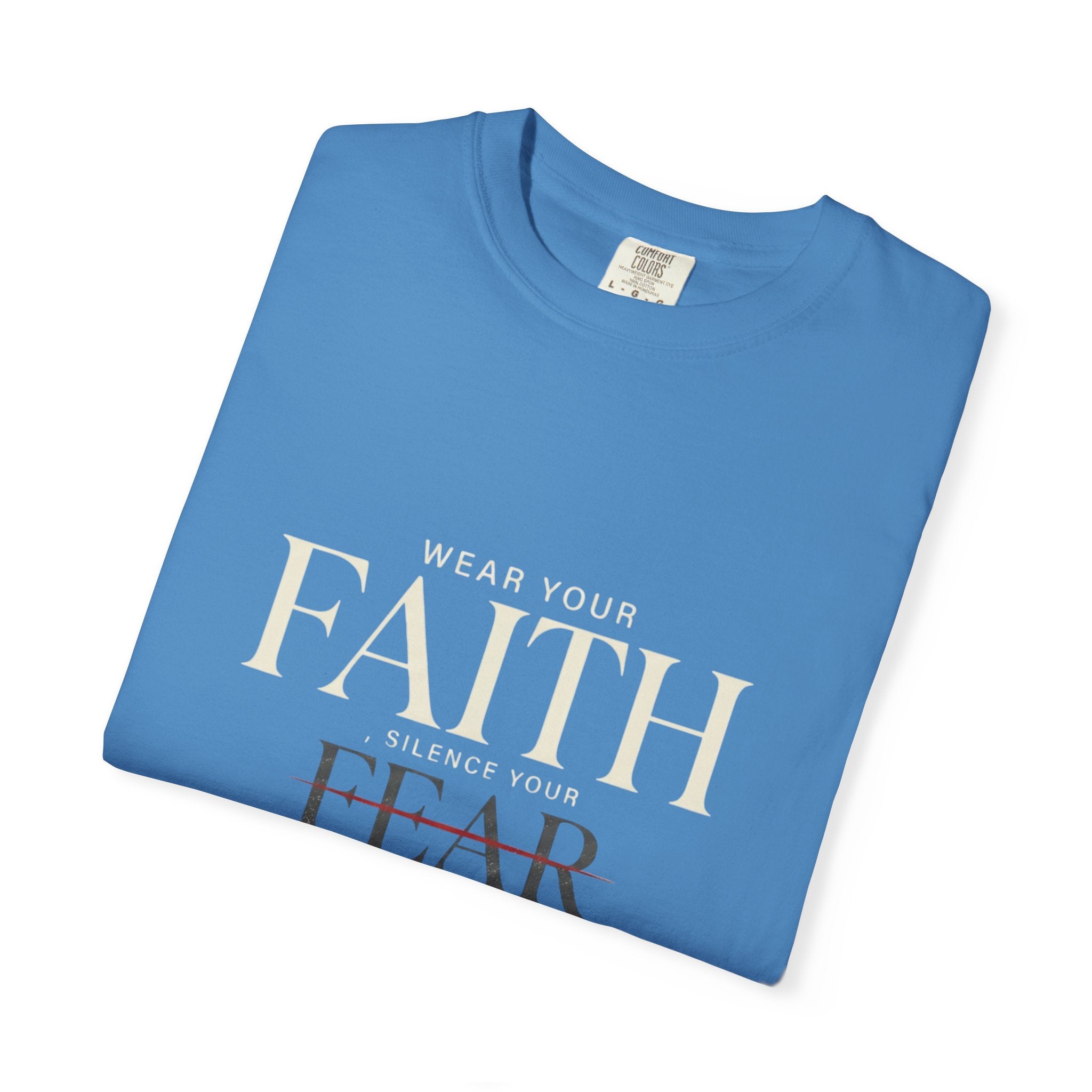 Faith Over Fear T-Shirt — Inspirational Christian Tee